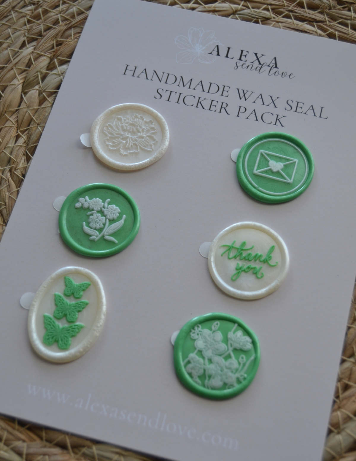 Wax Seal Sticker Pack