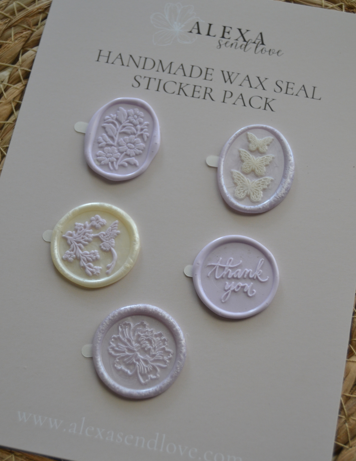 Wax Seal Sticker Pack