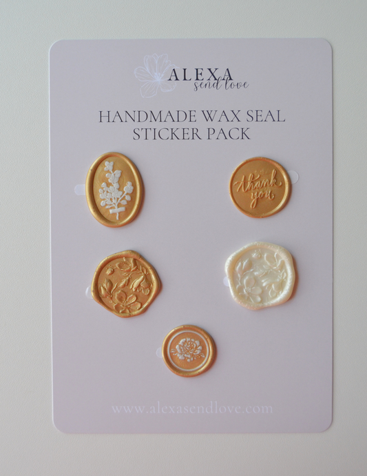 Wax Seal Sticker Pack