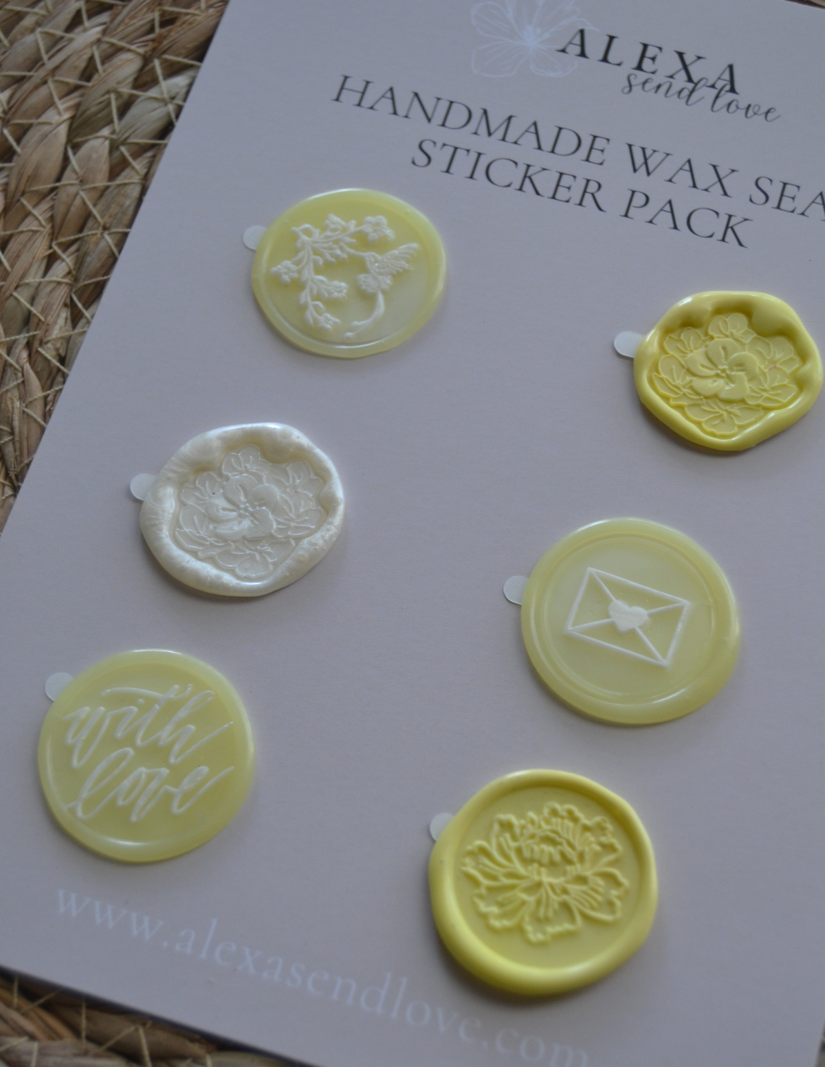 Wax Seal Sticker Pack