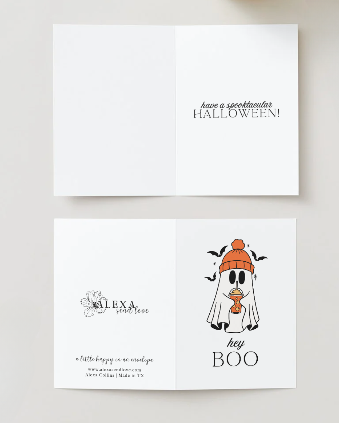Hey BOO Greeting Card (PREORDER)