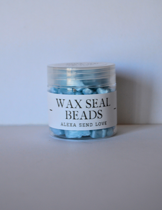 Frosted Sky Wax Sealing Beads (Gummy Bear Shape)
