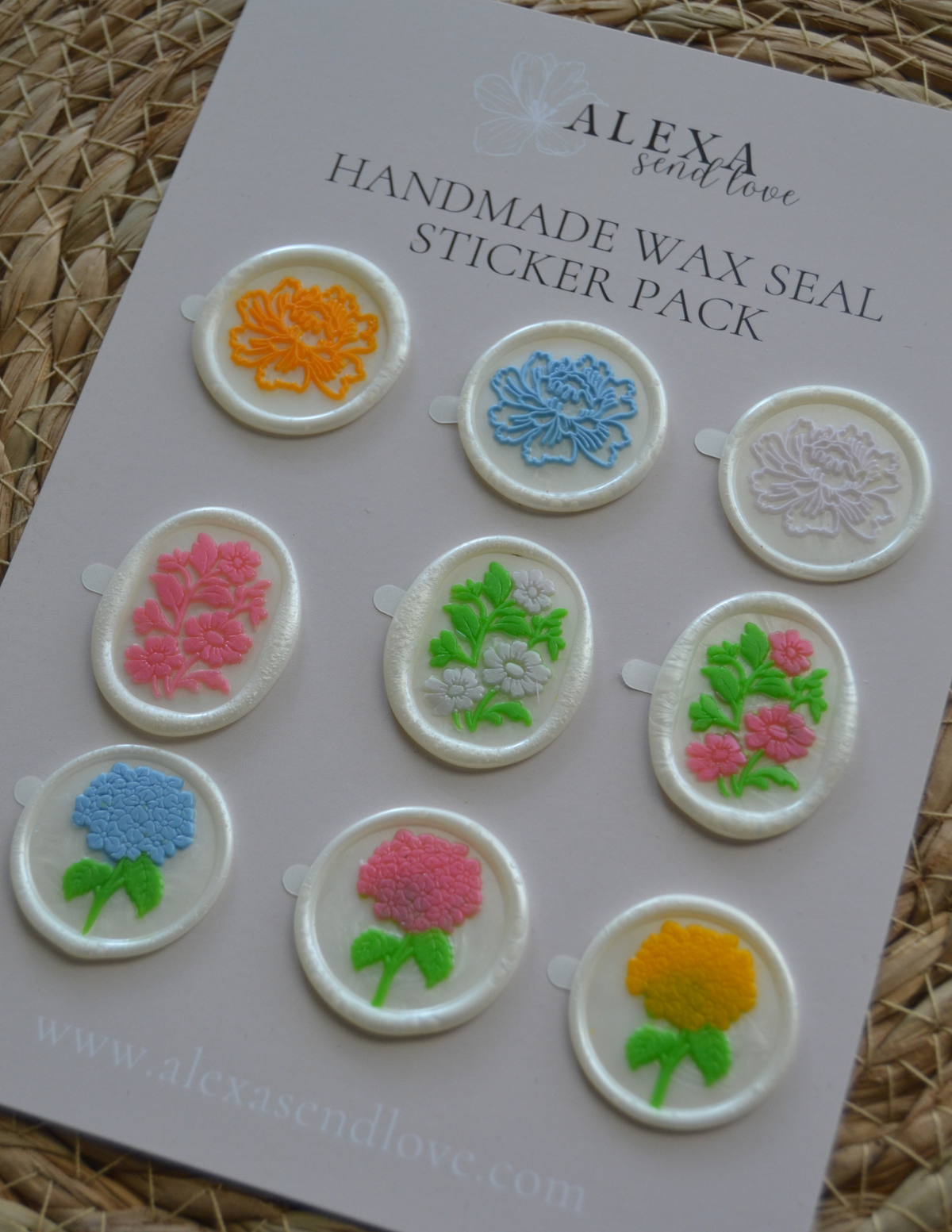 Wax Seal Sticker Pack