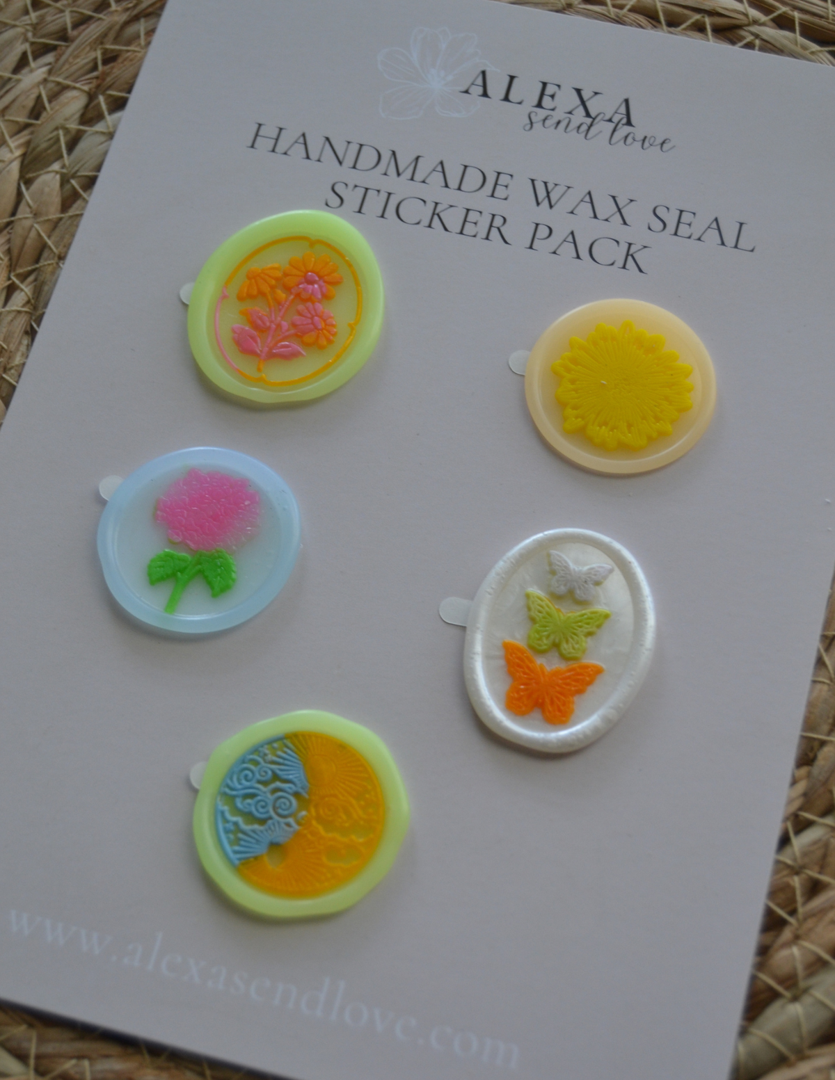 Wax Seal Sticker Pack