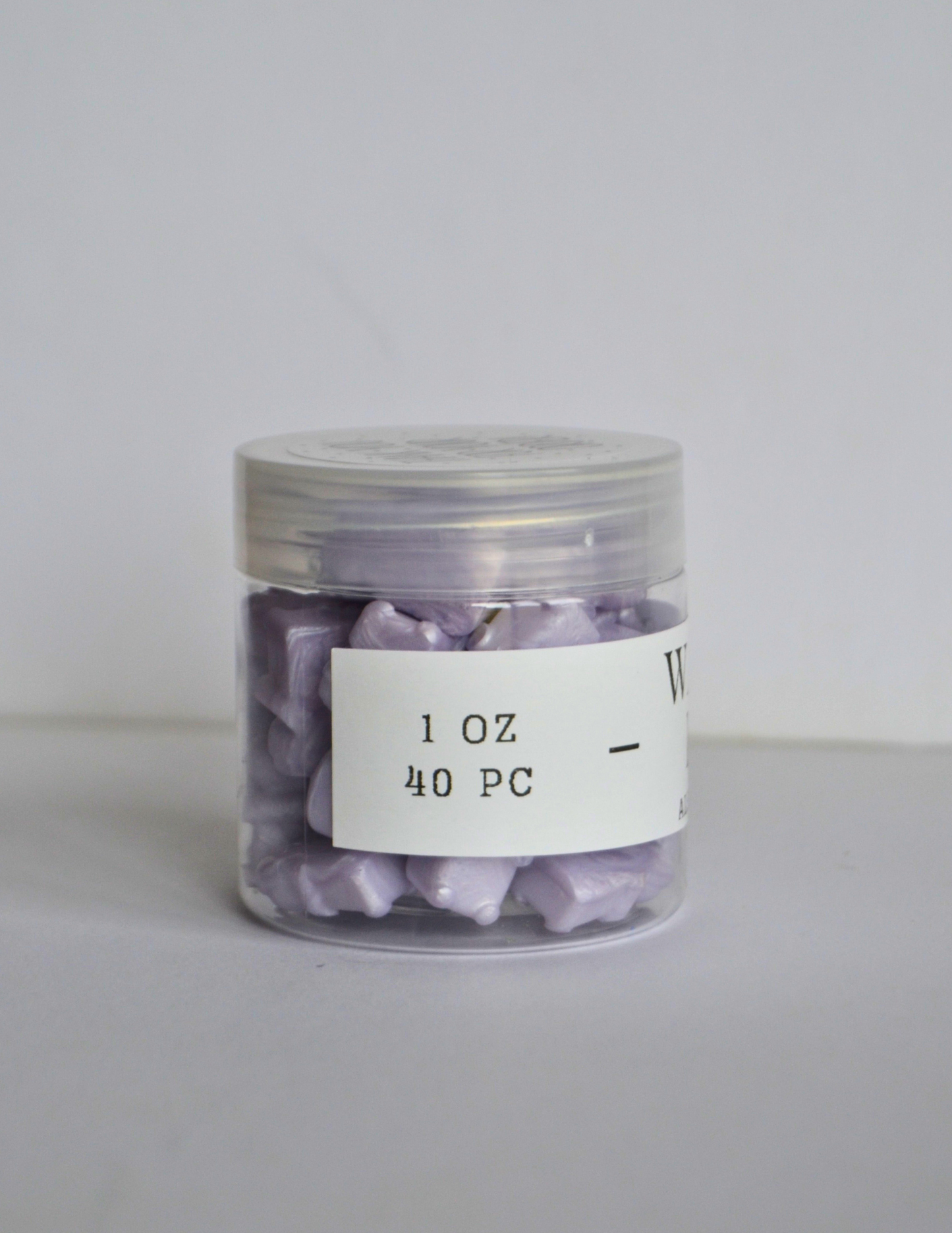 Lilac Glow Wax Sealing Beads (Gummy Bear Shape)