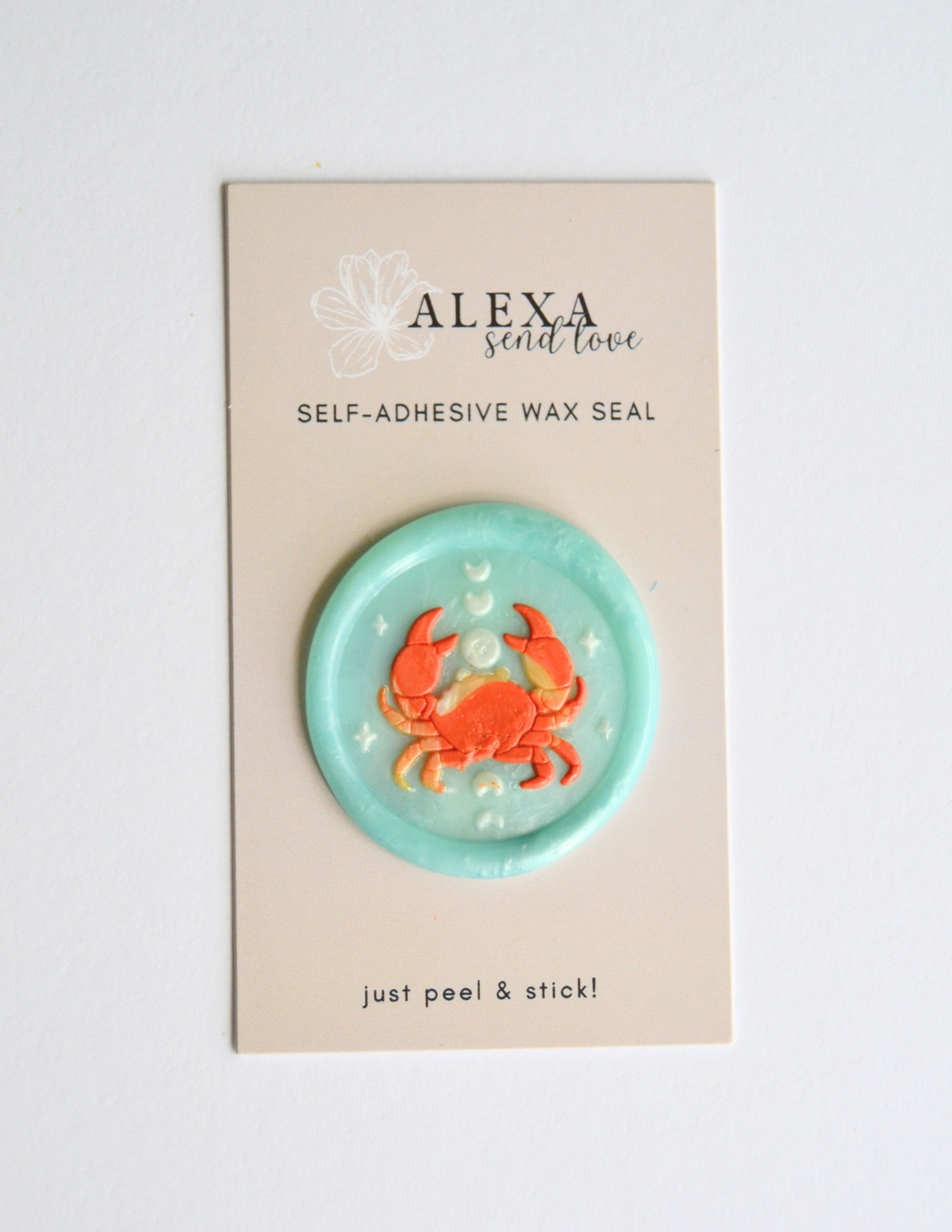Cancer Zodiac Sign Wax Seal