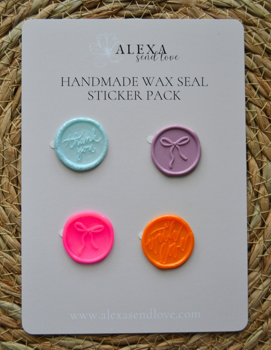 Wax Seal Sticker Pack