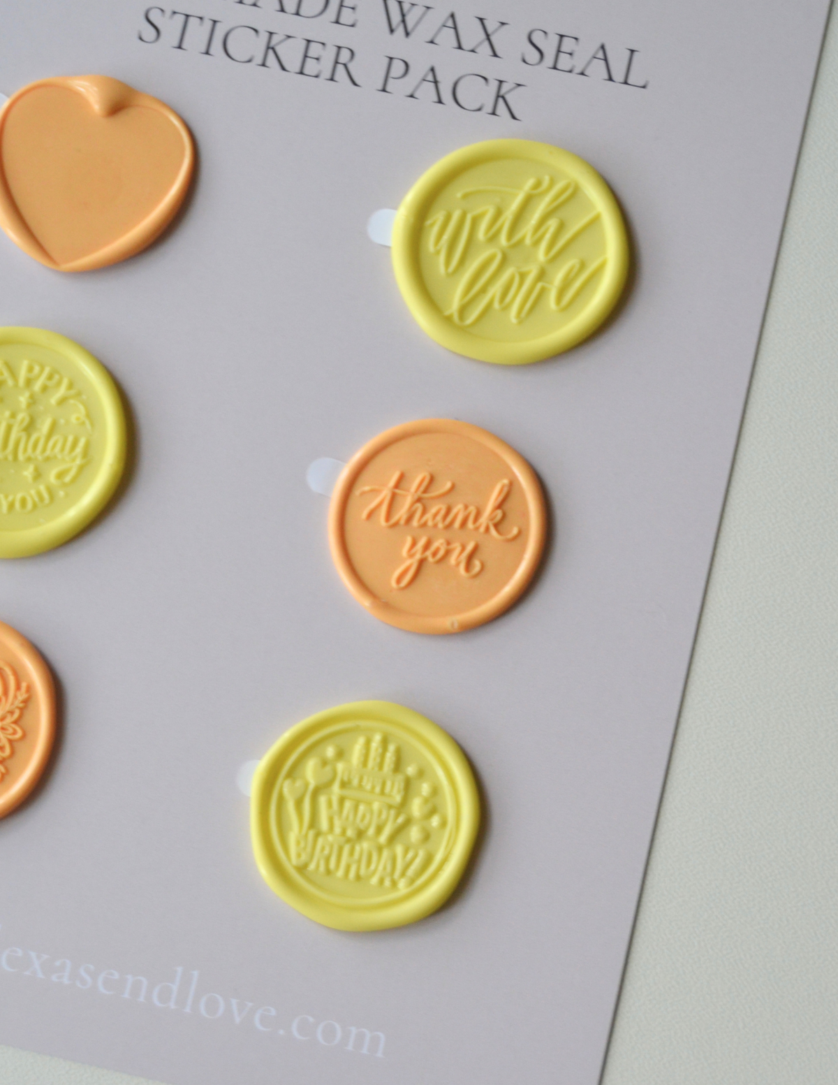 Wax Seal Sticker Pack