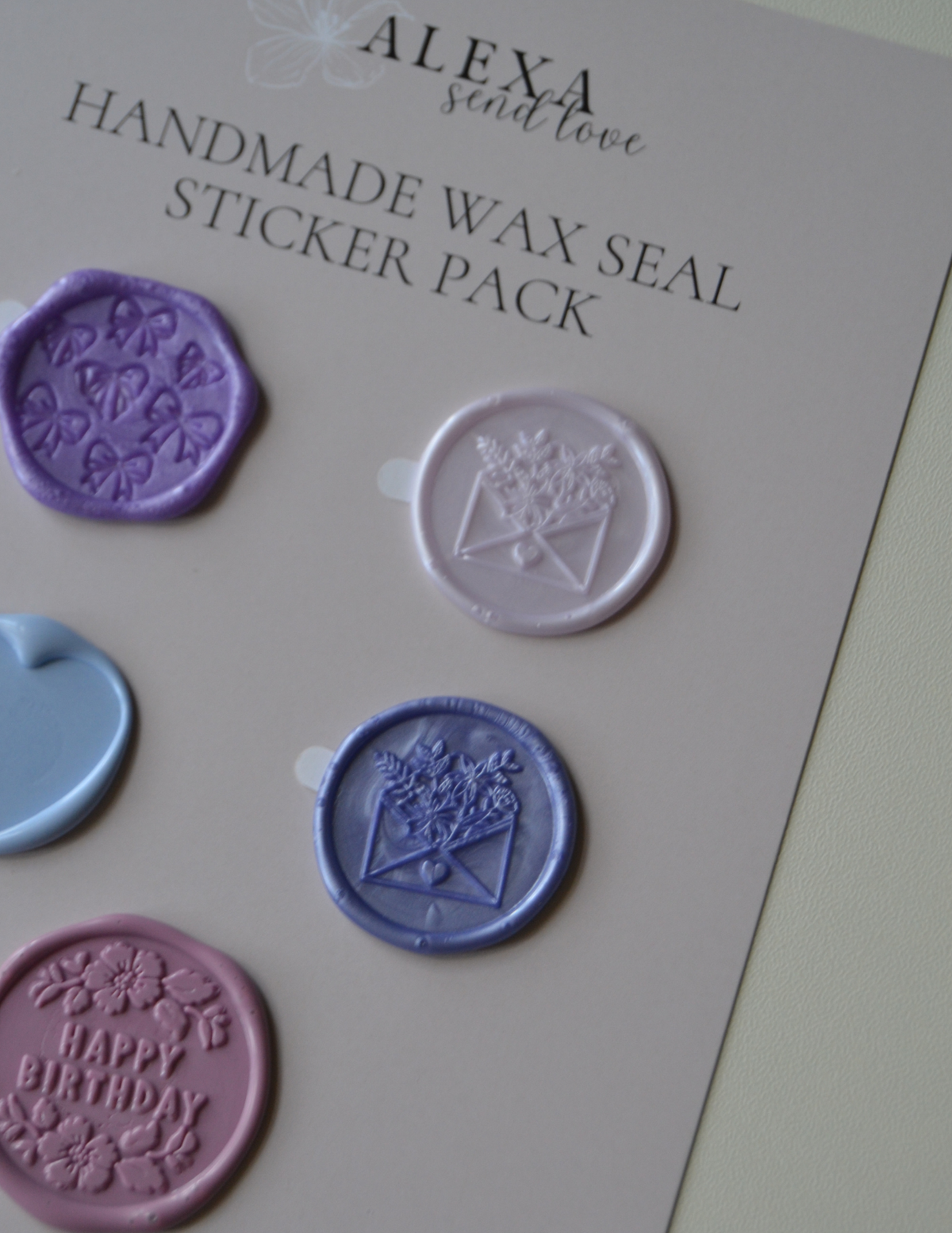 Wax Seal Sticker Pack