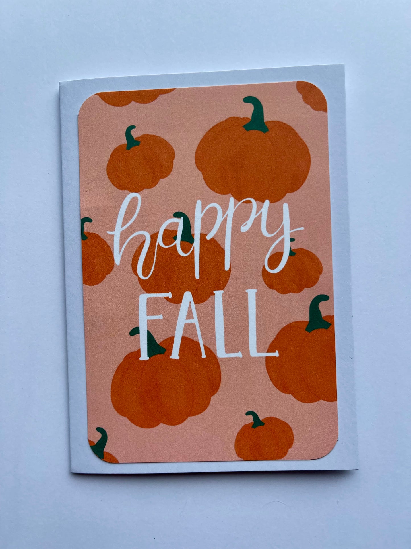 Hello Fall Greeting Card