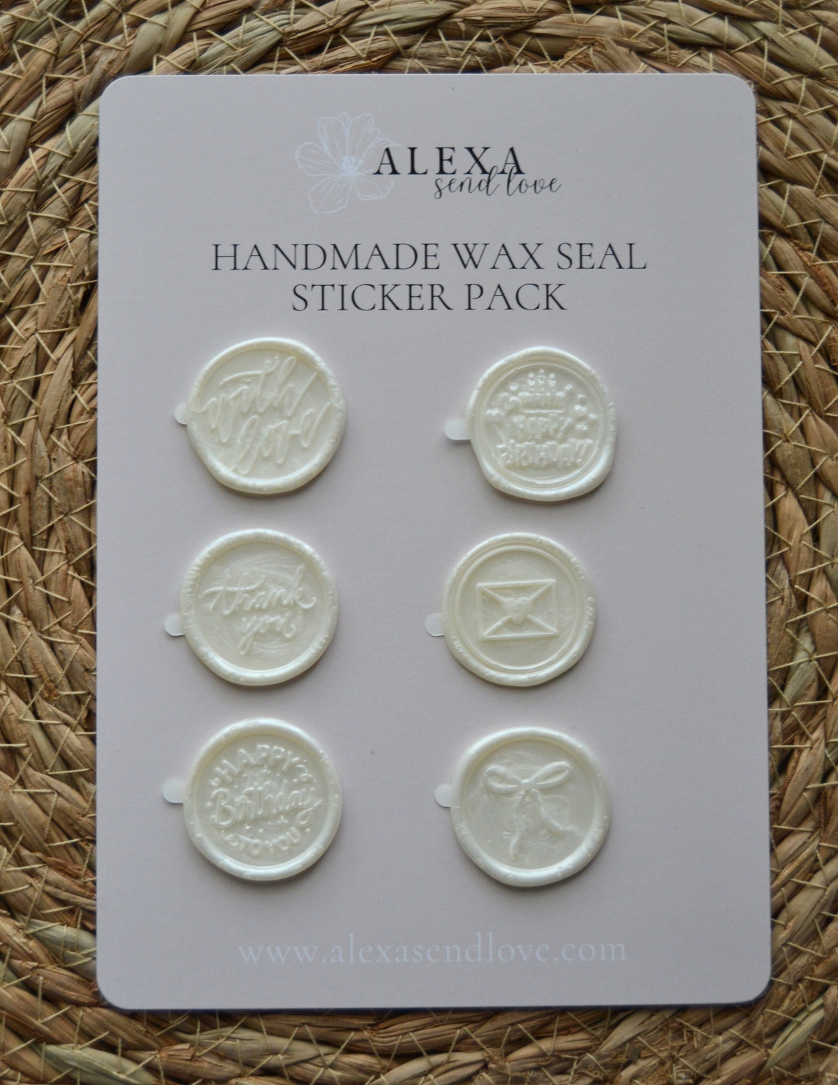 Wax Seal Sticker Pack