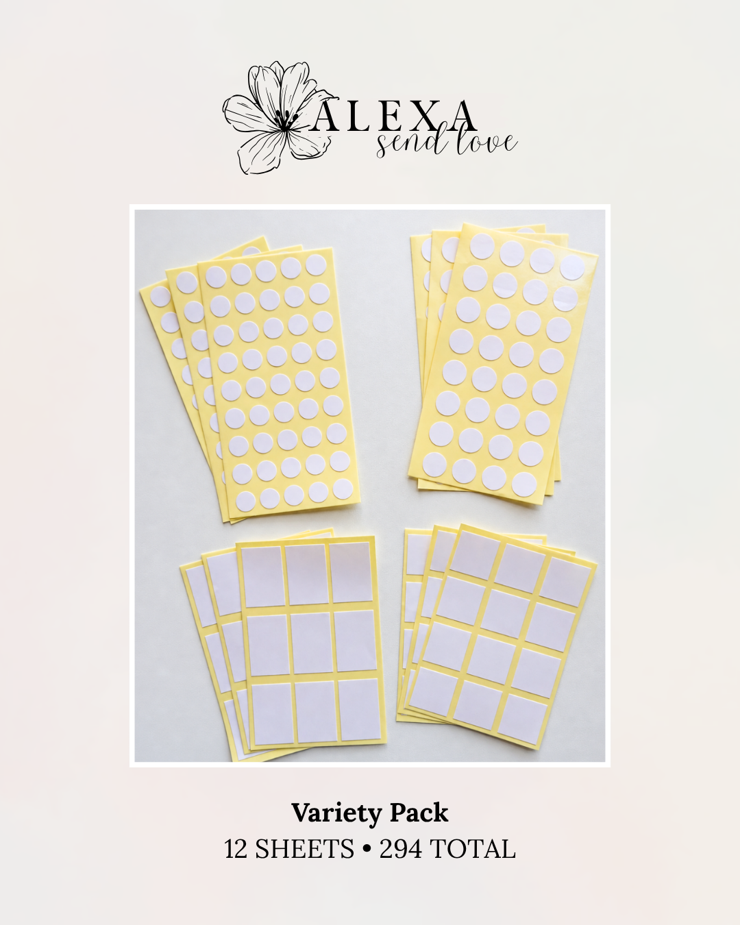 Handmade Adhesive Backings
