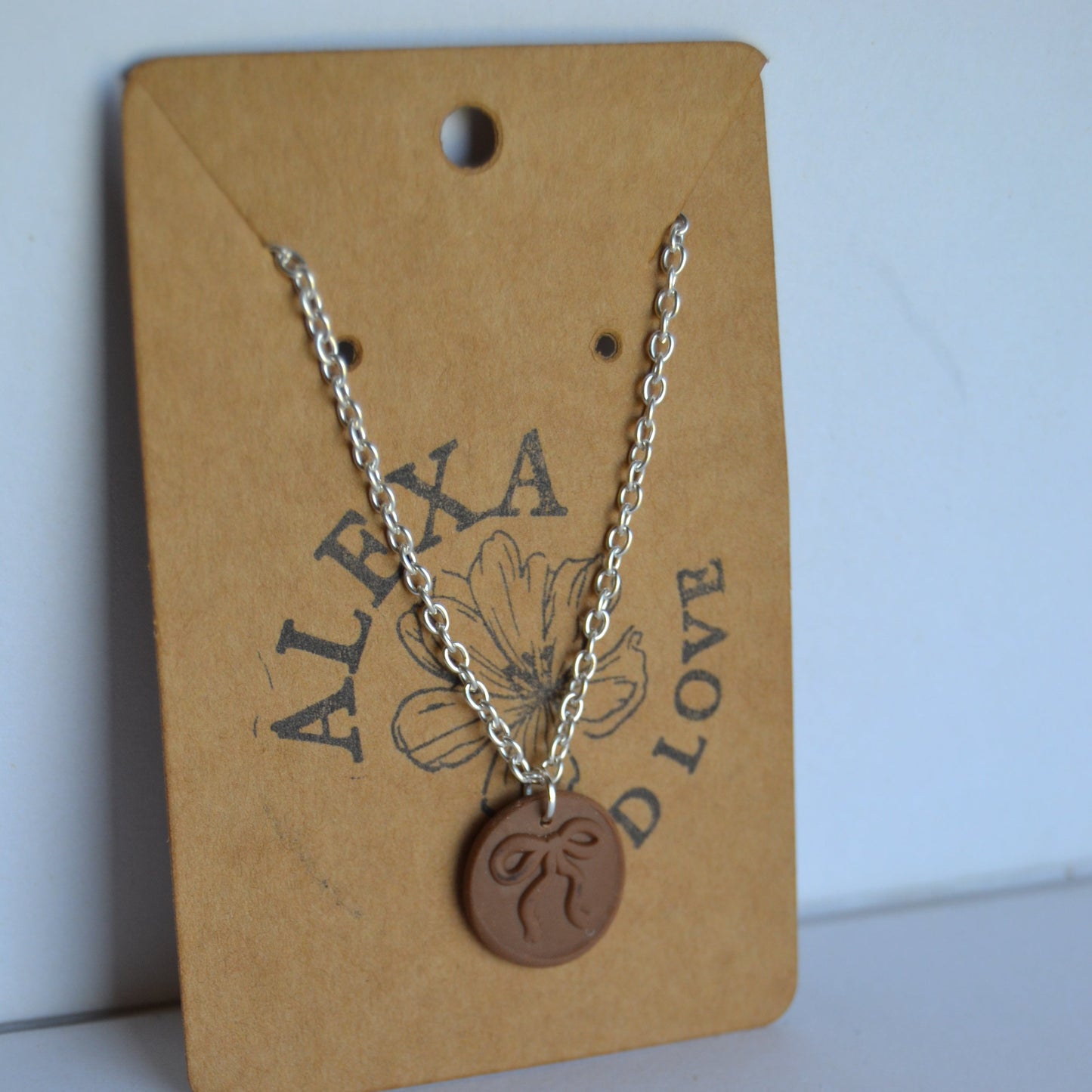 Mini Wax Seal Necklace