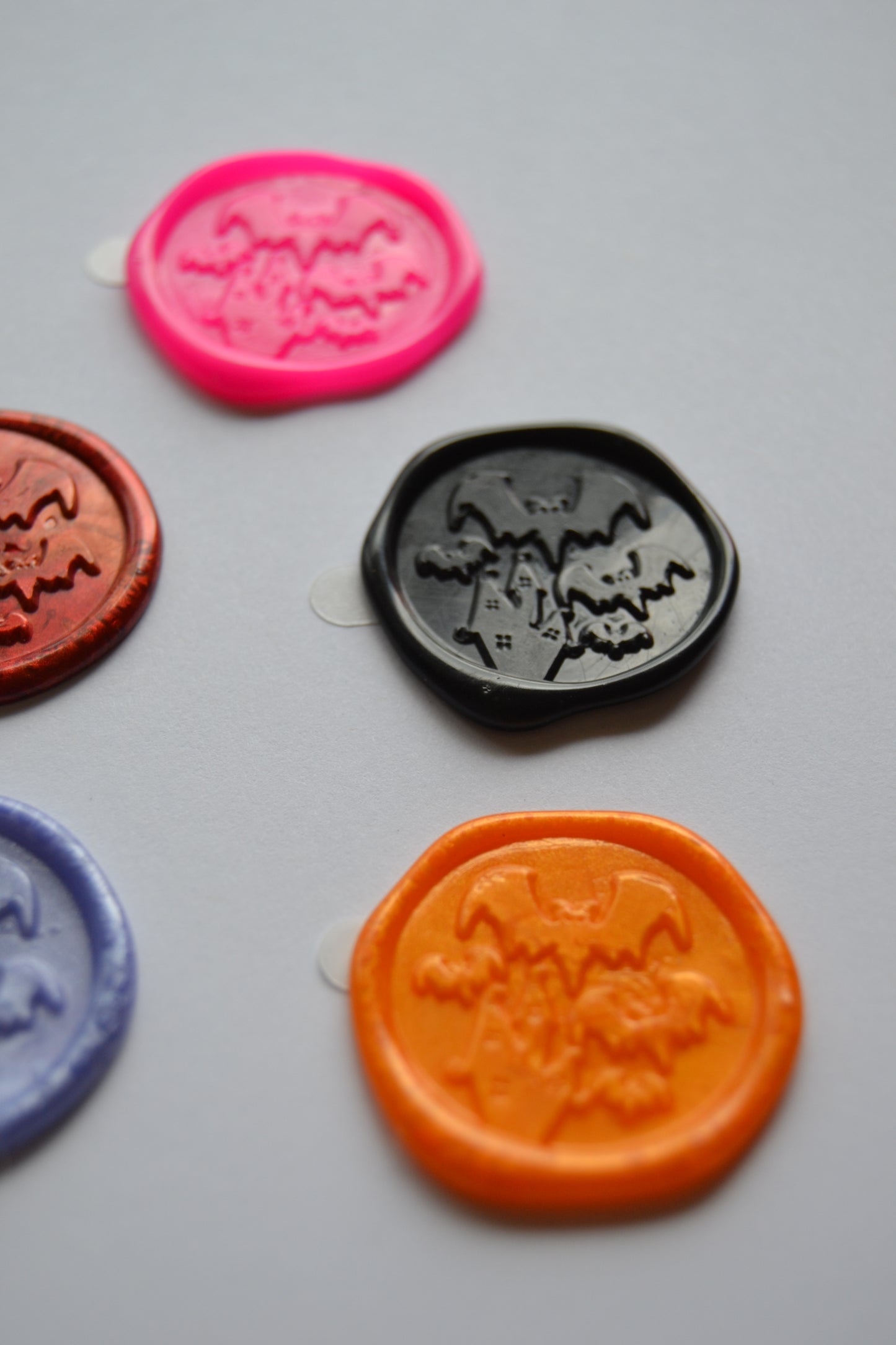 Haunted Manor Wax Seal Sticker