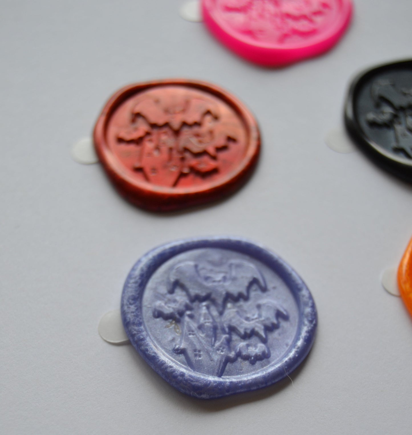 Haunted Manor Wax Seal Sticker