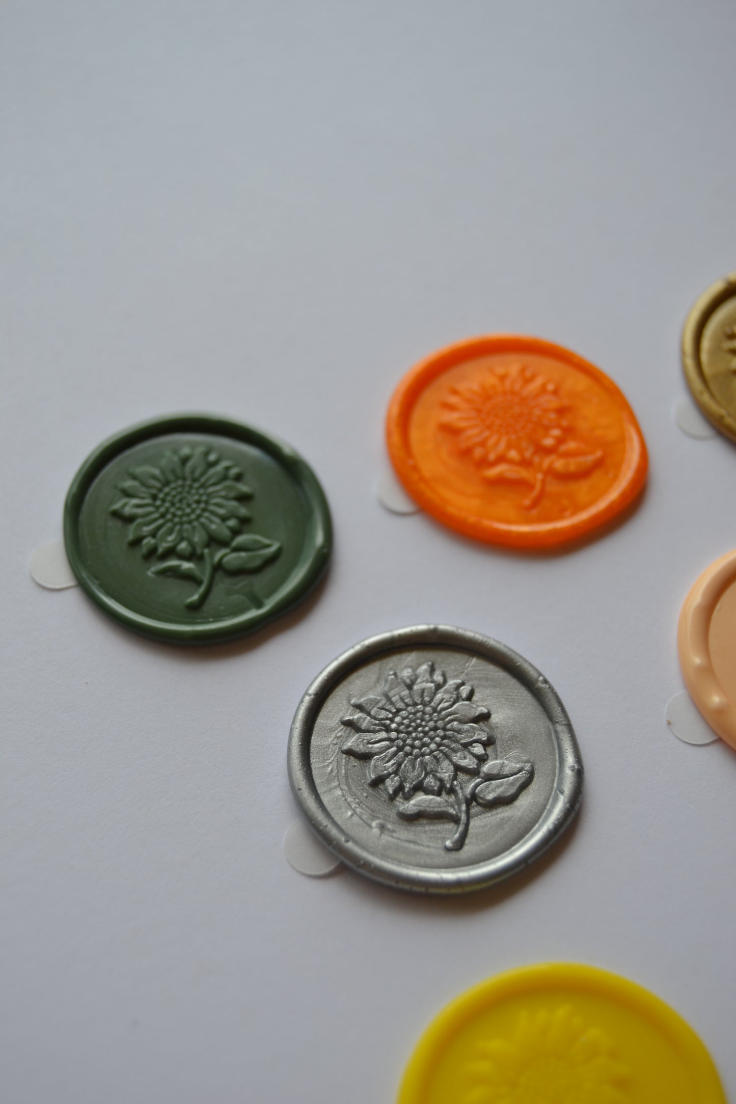 Sunflower Wax Seal Sticker