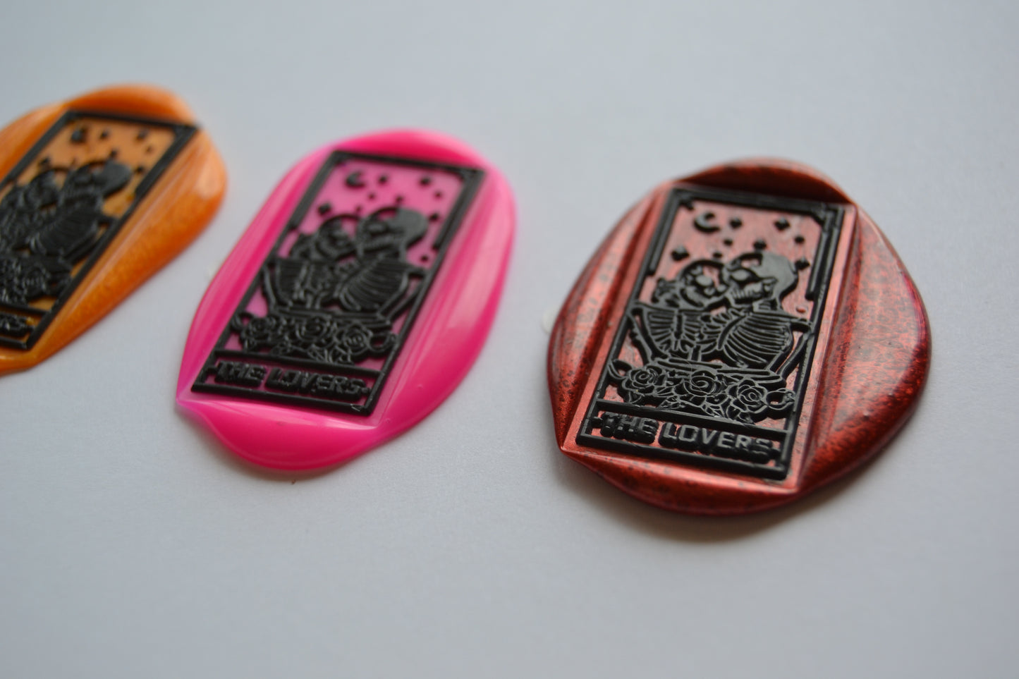 The Lovers Wax Seal Sticker