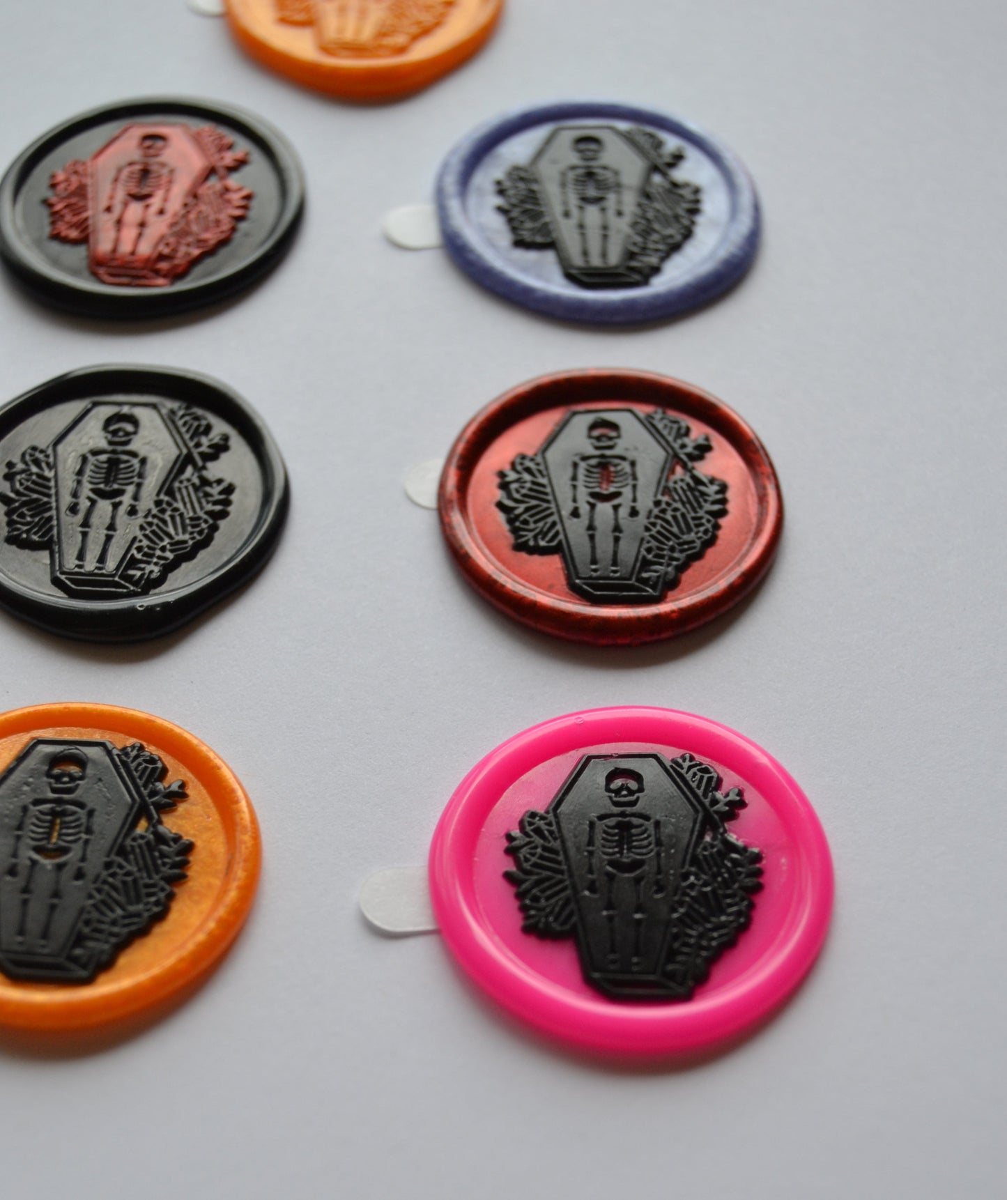 Graveyard Whisper Wax Seal Sticker