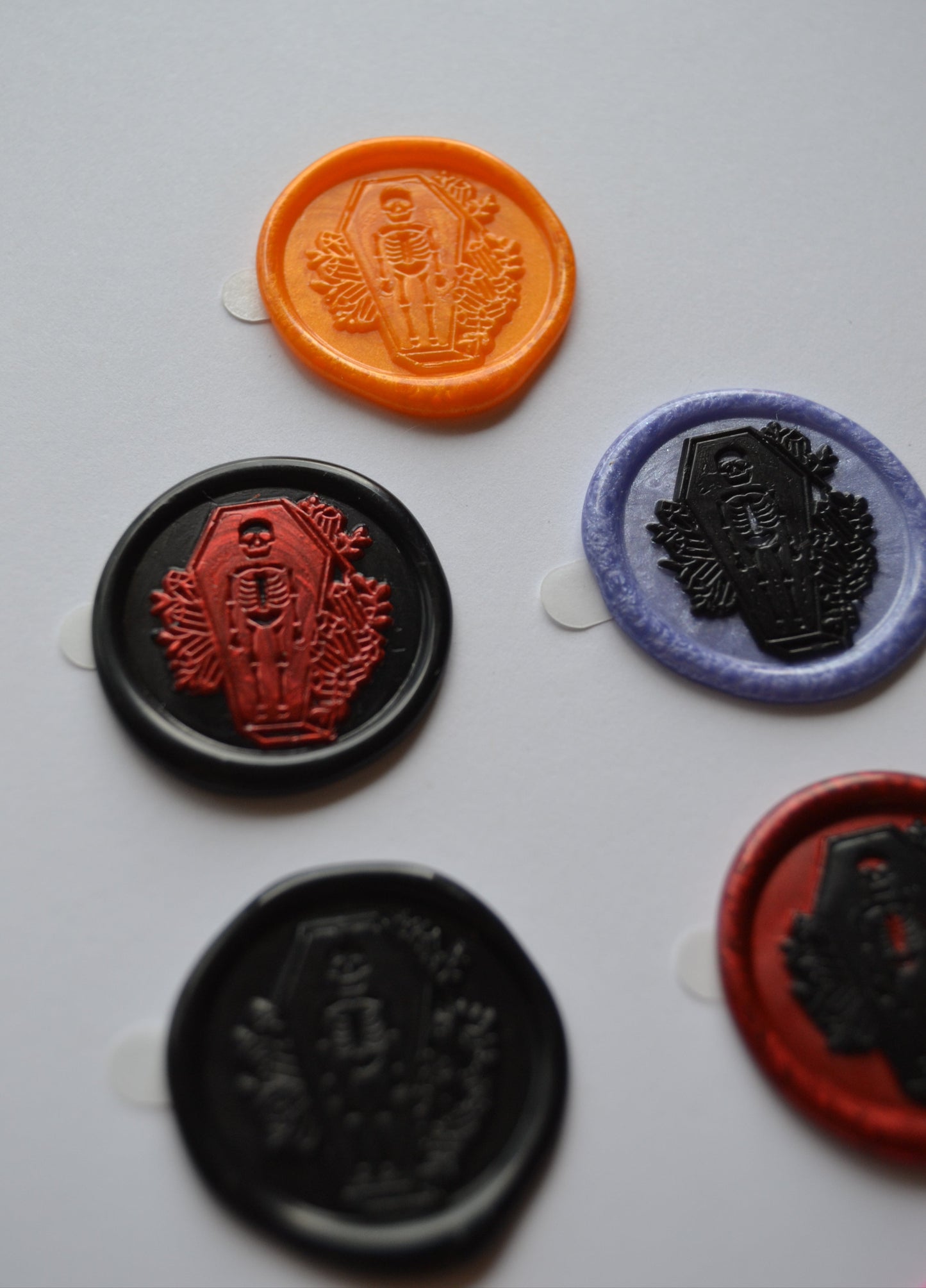Graveyard Whisper Wax Seal Sticker