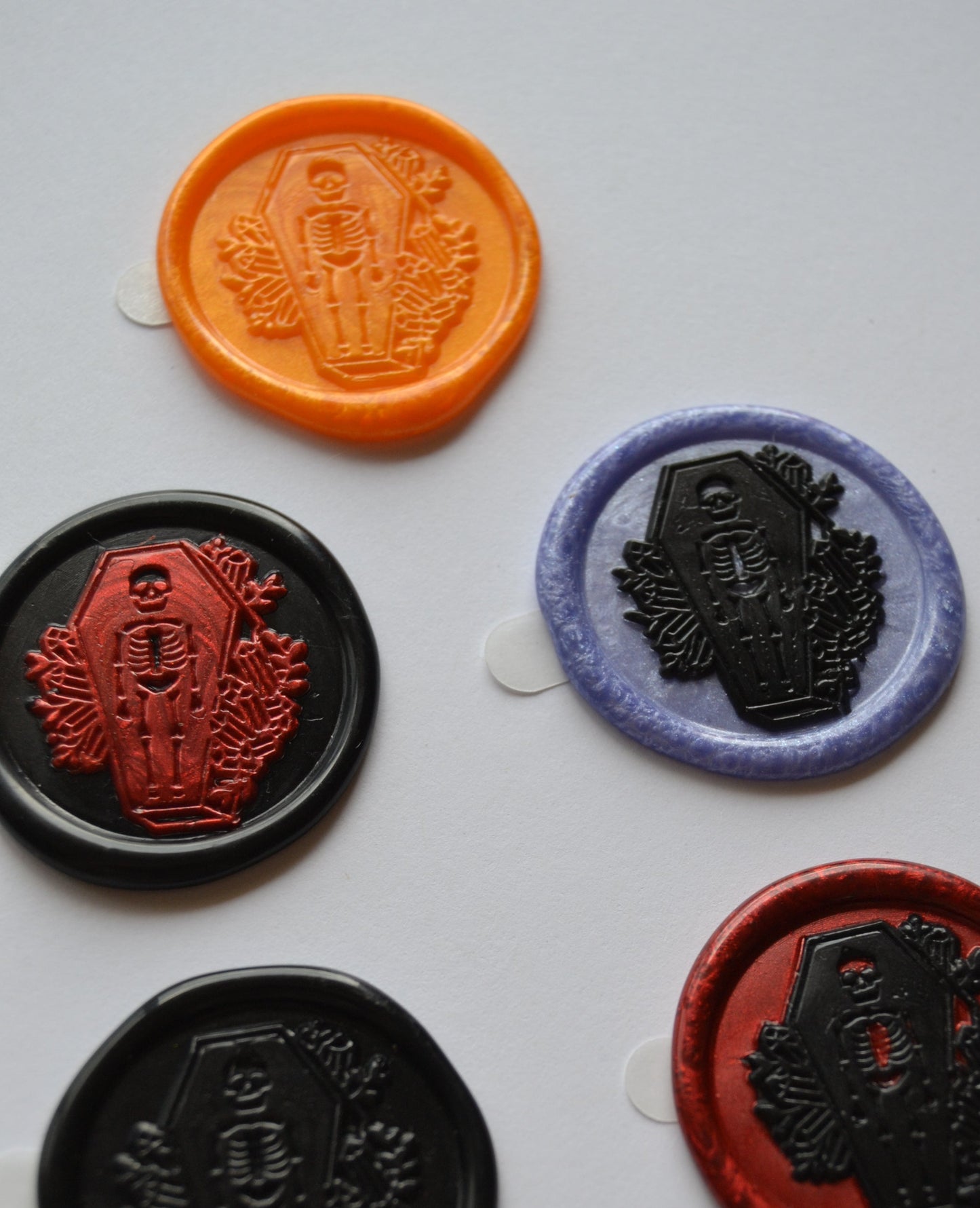 Graveyard Whisper Wax Seal Sticker