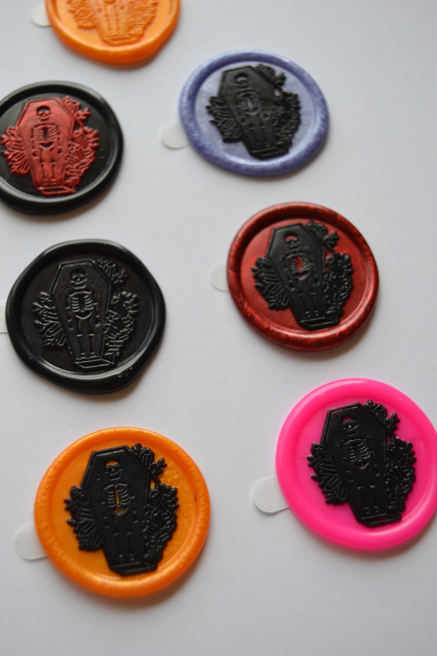 Graveyard Whisper Wax Seal Sticker