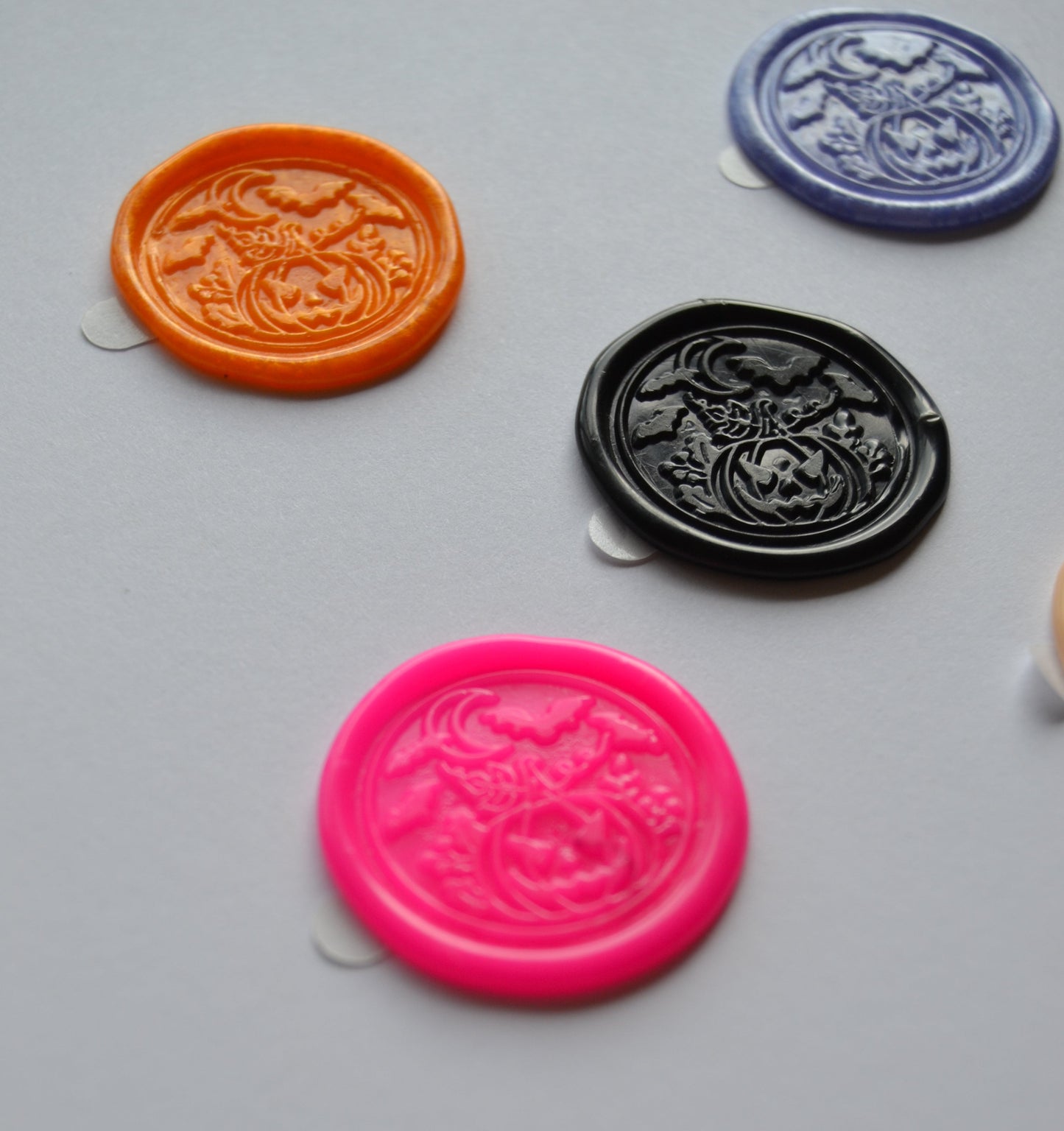 Spooky Night Wax Seal Sticker