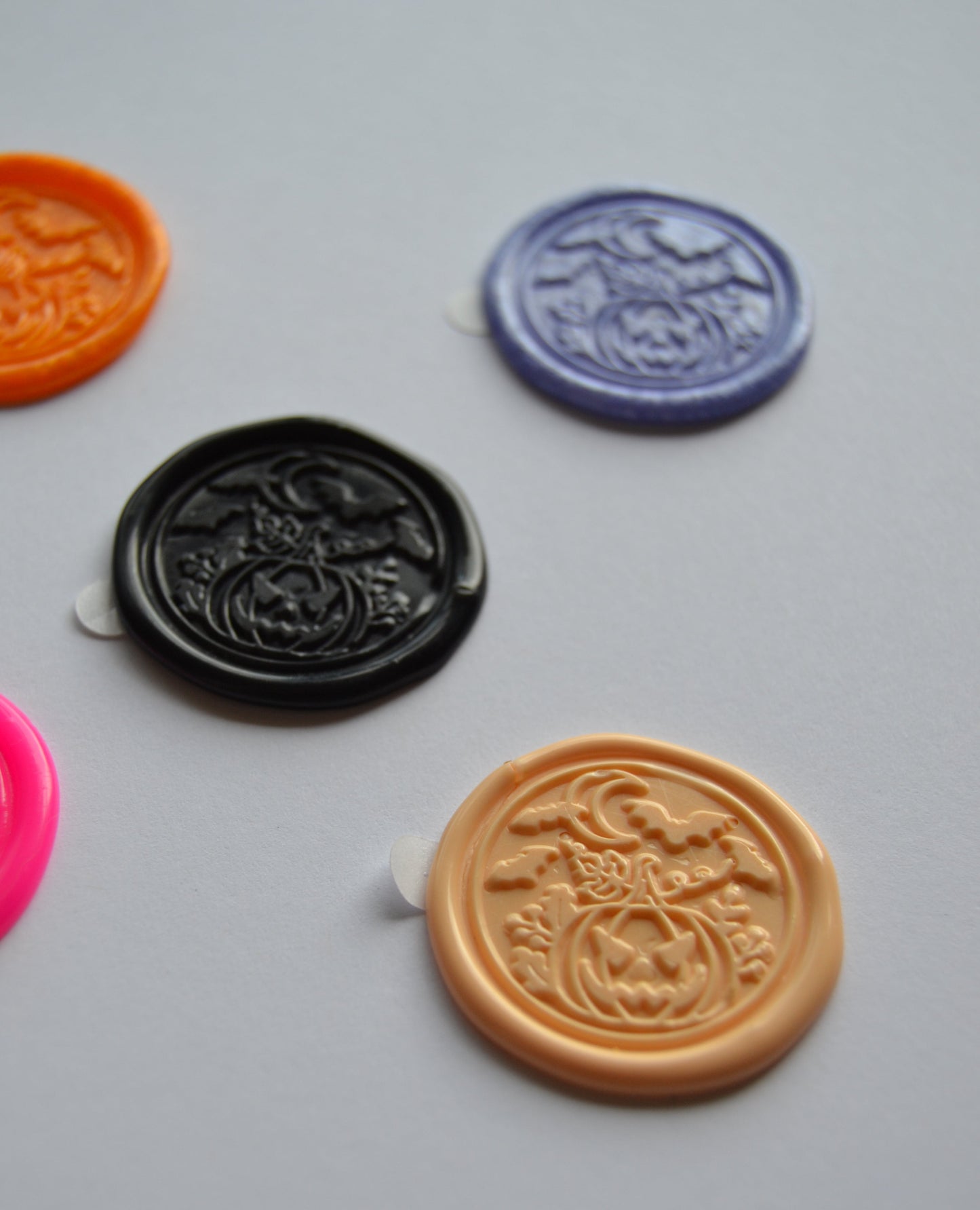 Spooky Night Wax Seal Sticker