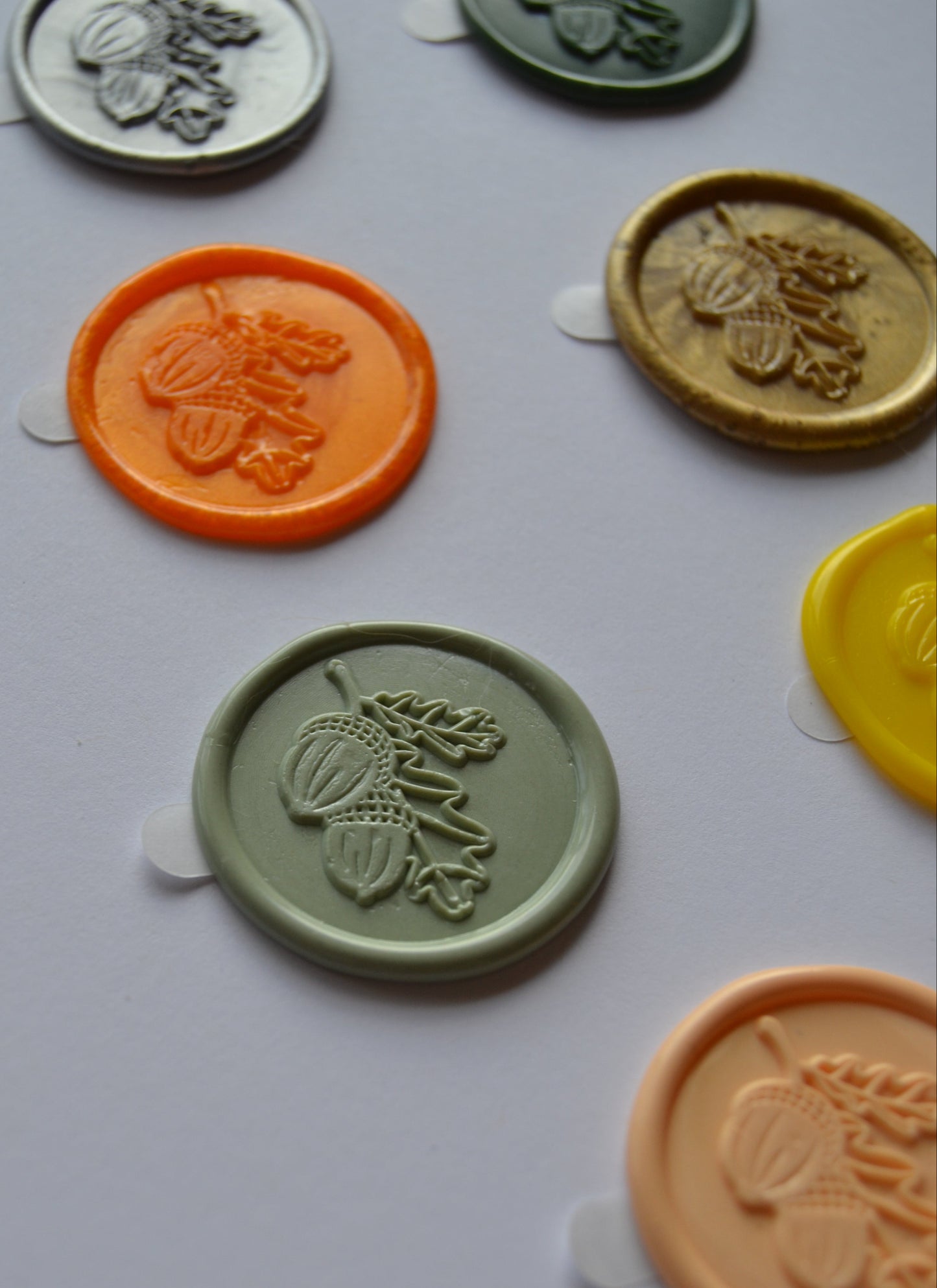 Autumn Branch Wax Seal Sticker