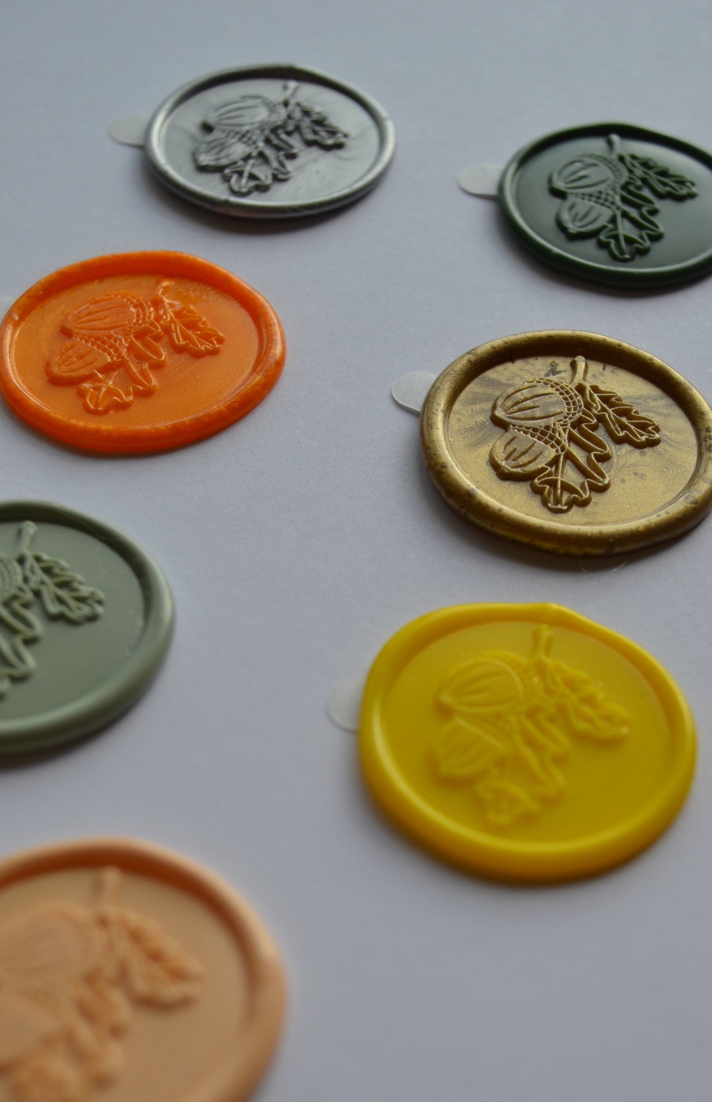 Autumn Branch Wax Seal Sticker