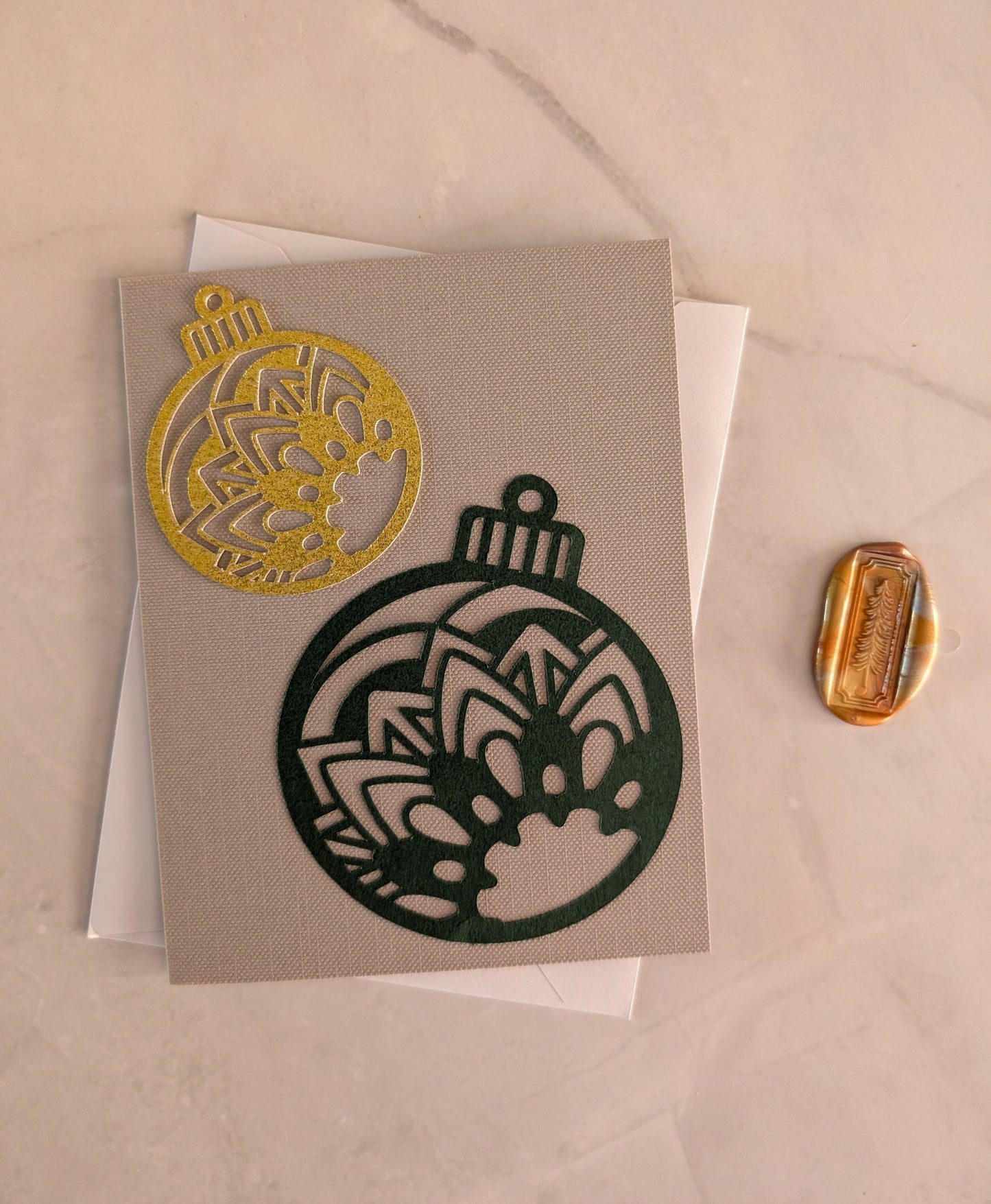 Handmade Ornament Card