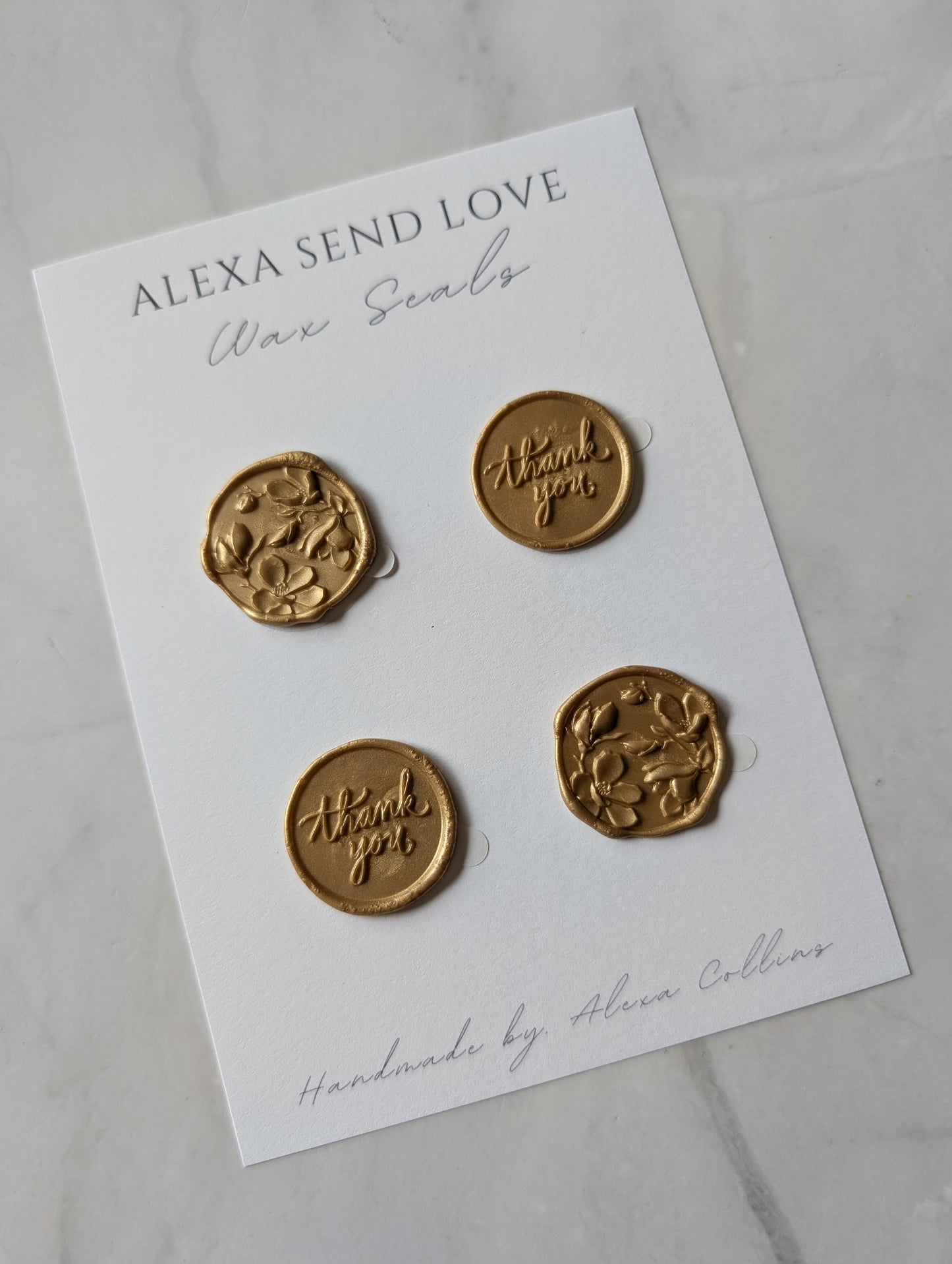 Gold Wax Seal Pack (4)