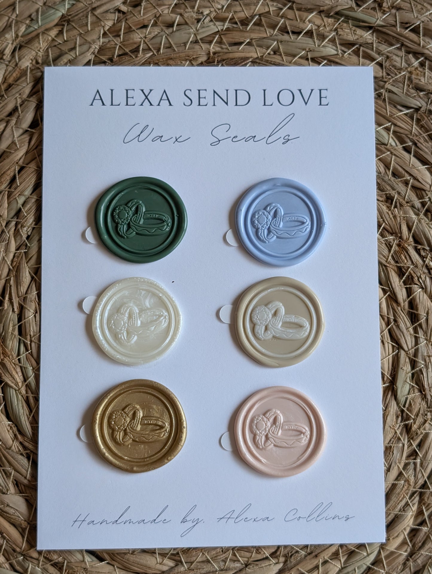Wedding Ring Wax Seal Pack (6)
