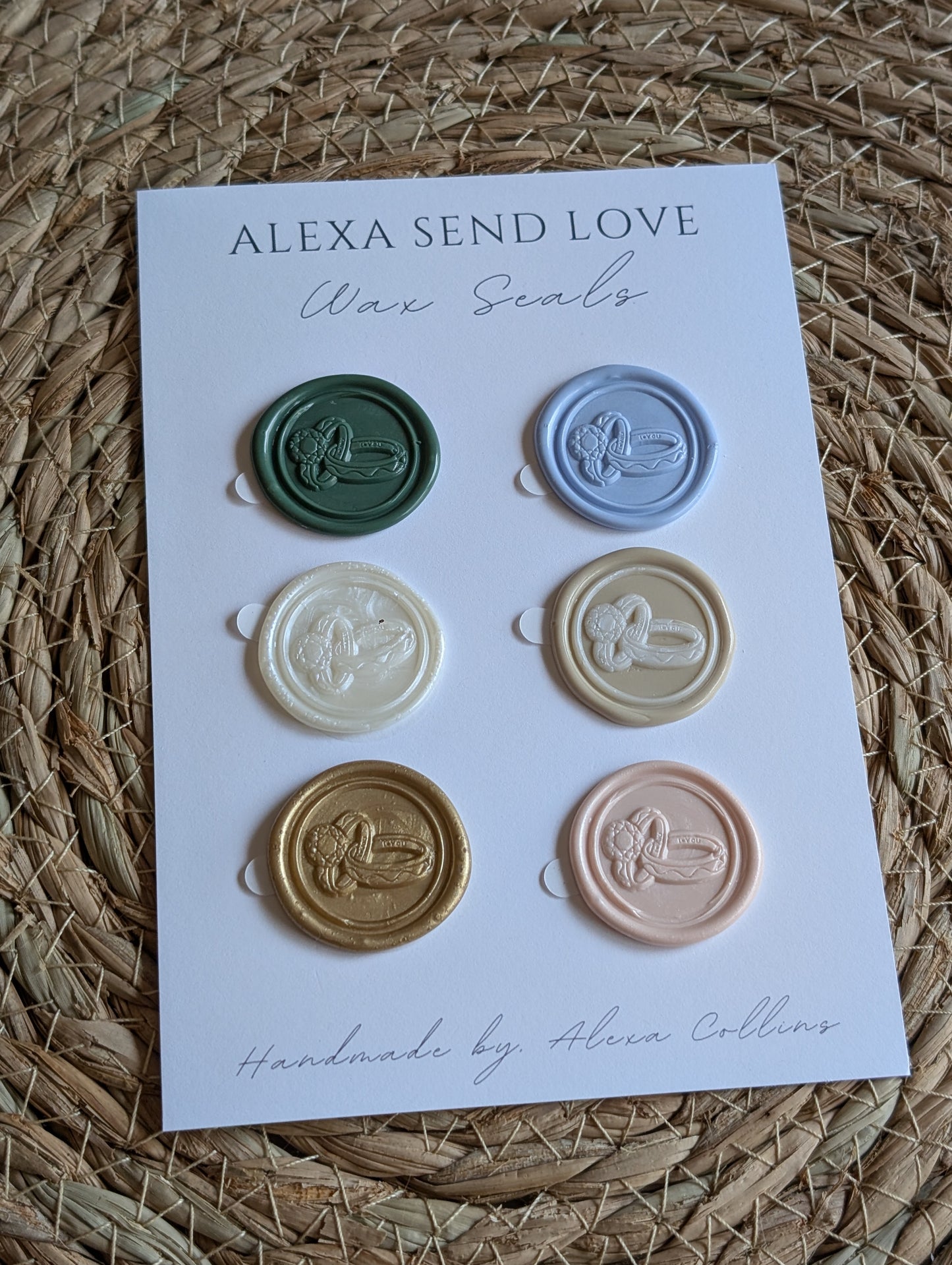 Wedding Ring Wax Seal Pack (6)