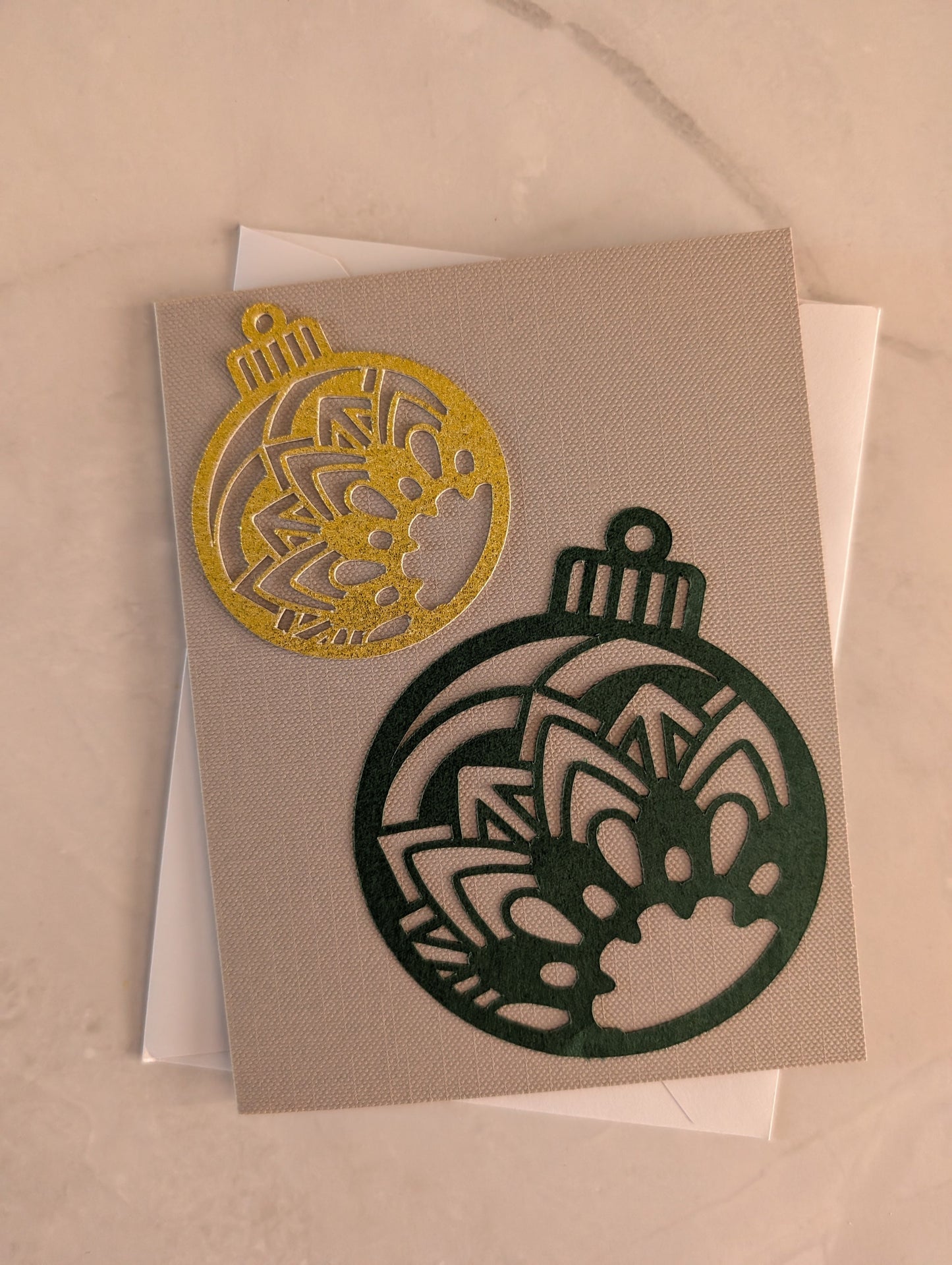 Handmade Ornament Card