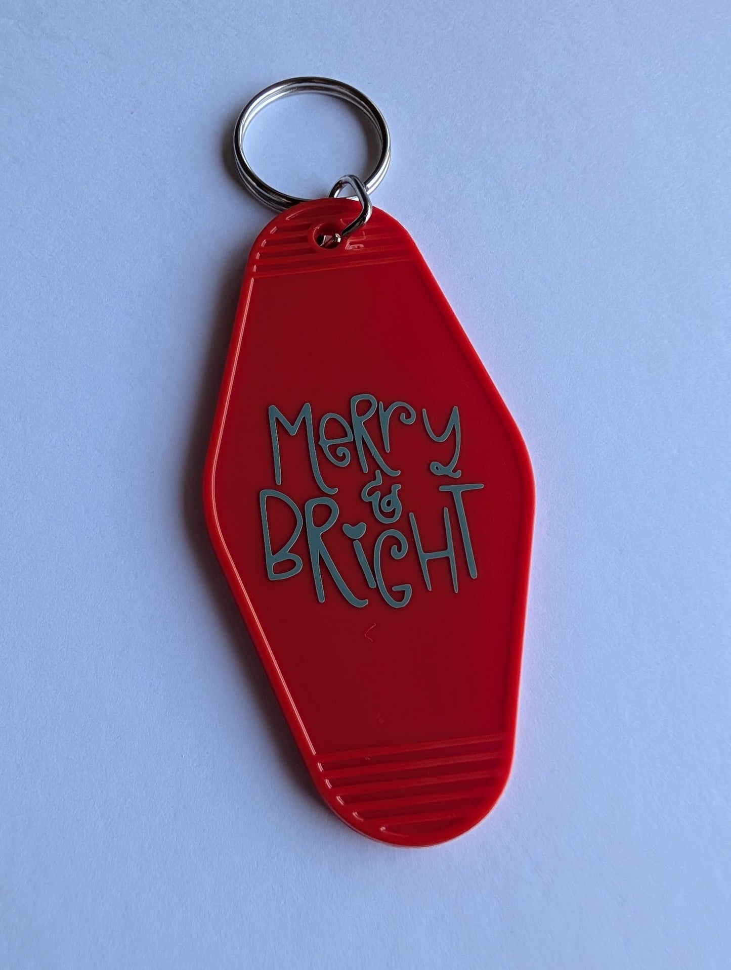 Merry & Bright Keychain