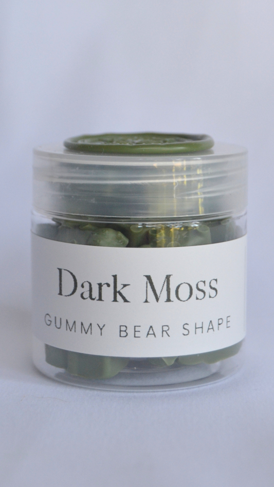 Dark Moss Wax Sealing Beads