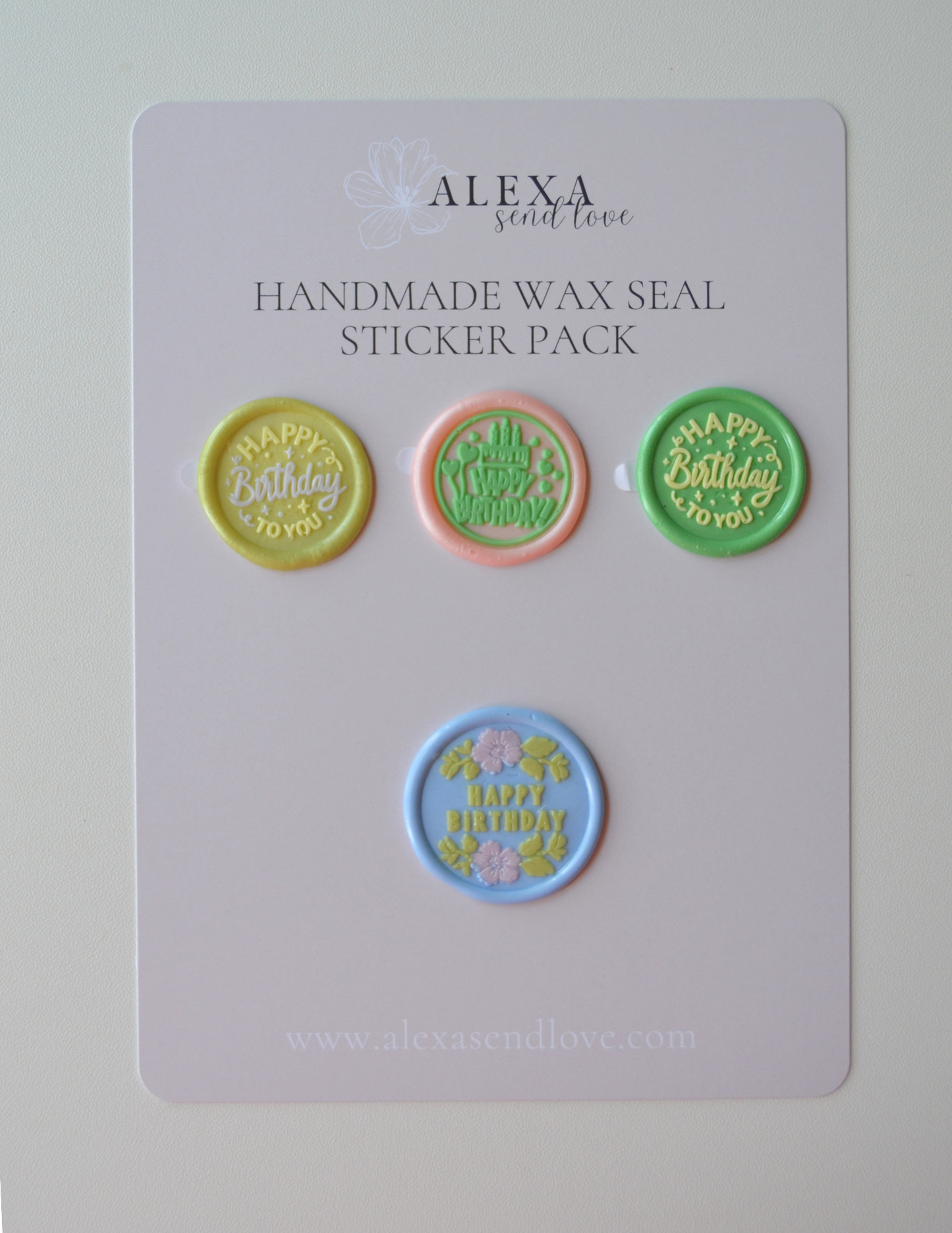 Wax Seal Sticker Pack