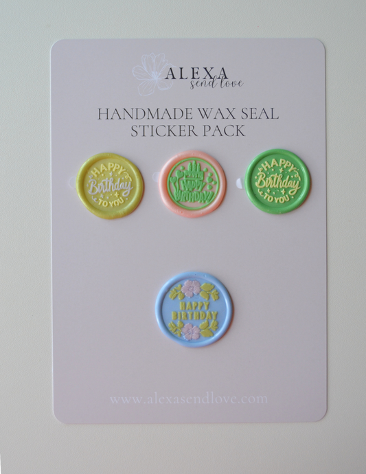 Wax Seal Sticker Pack