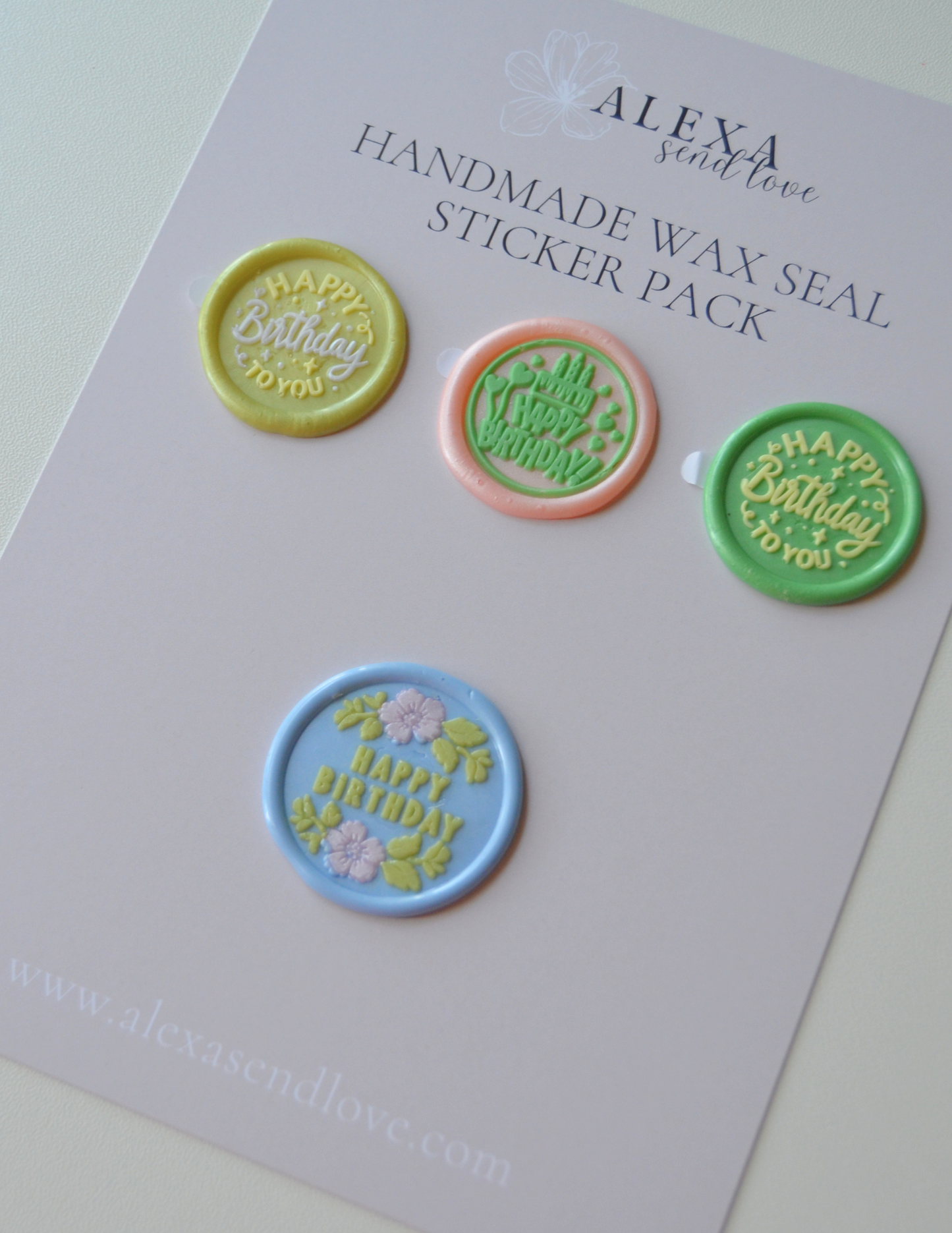 Wax Seal Sticker Pack
