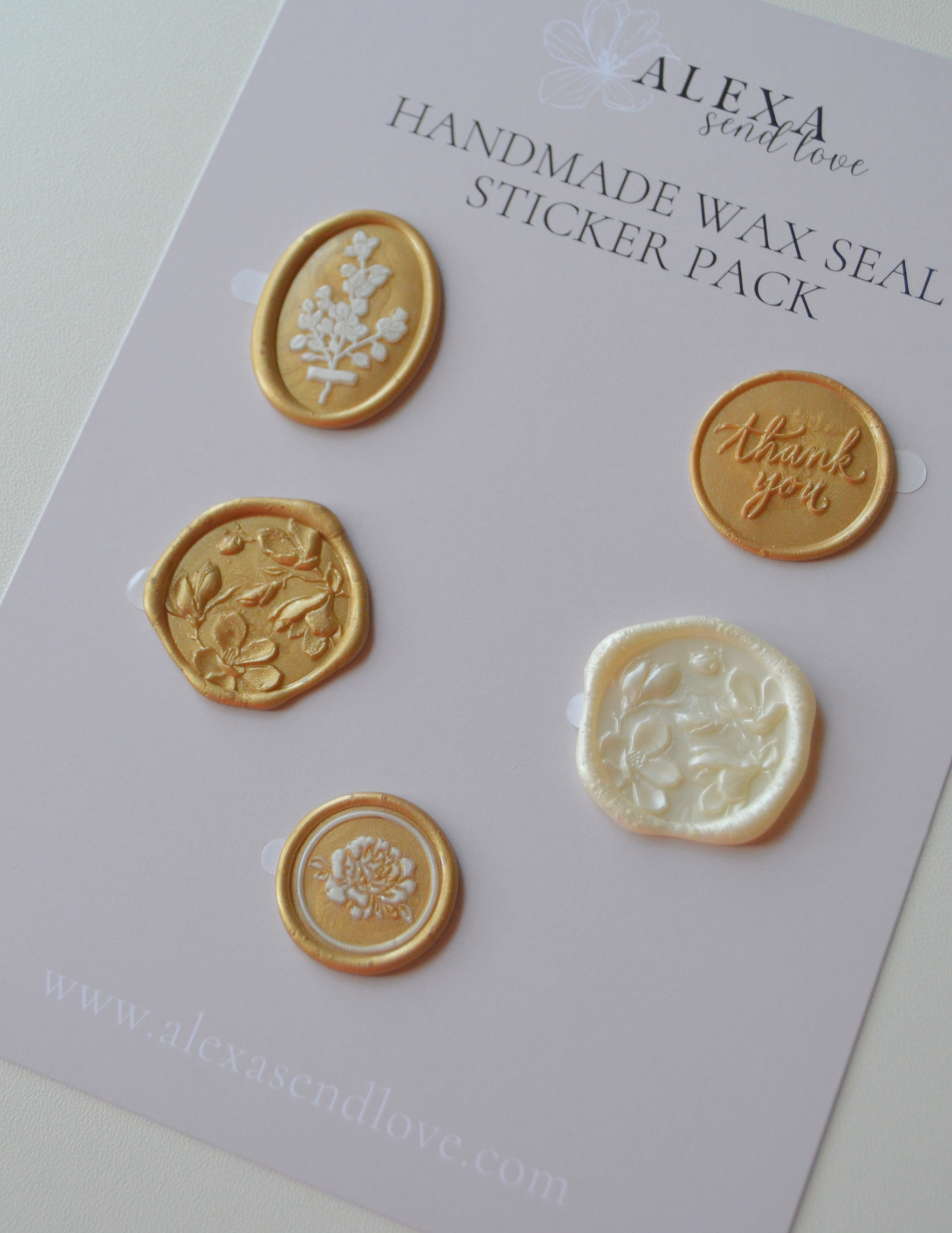 Wax Seal Sticker Pack