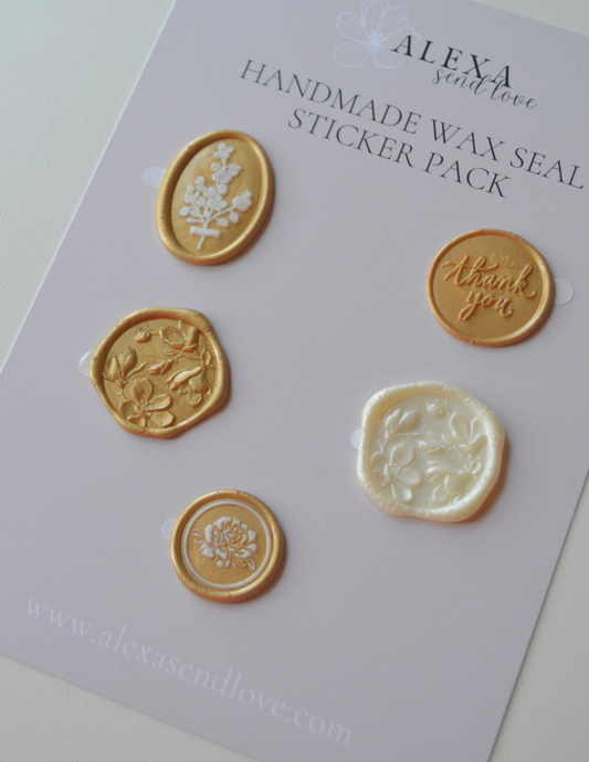 Wax Seal Sticker Pack
