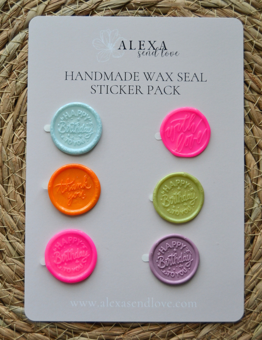 Wax Seal Sticker Pack
