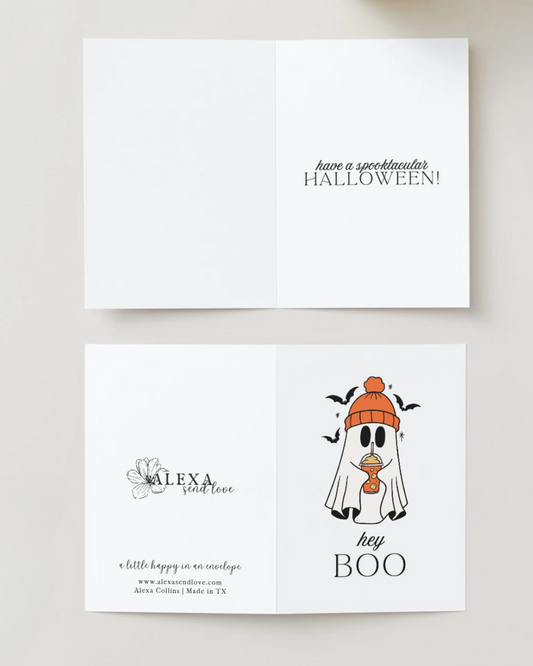 Hey BOO Greeting Card (PREORDER)