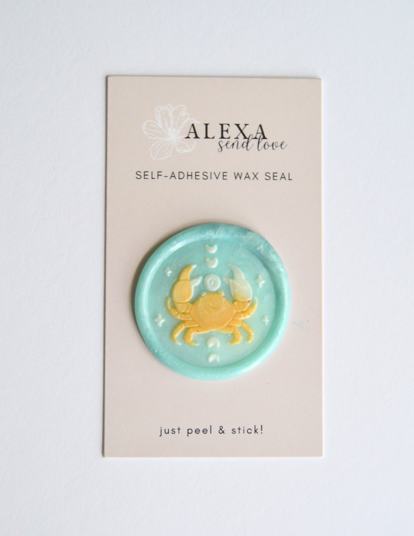 Cancer Zodiac Sign Wax Seal