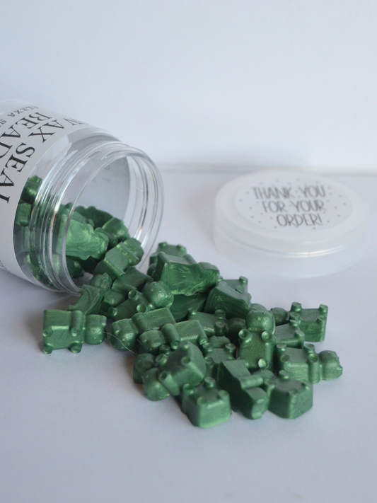 Evergreen Glow Wax Sealing Beads