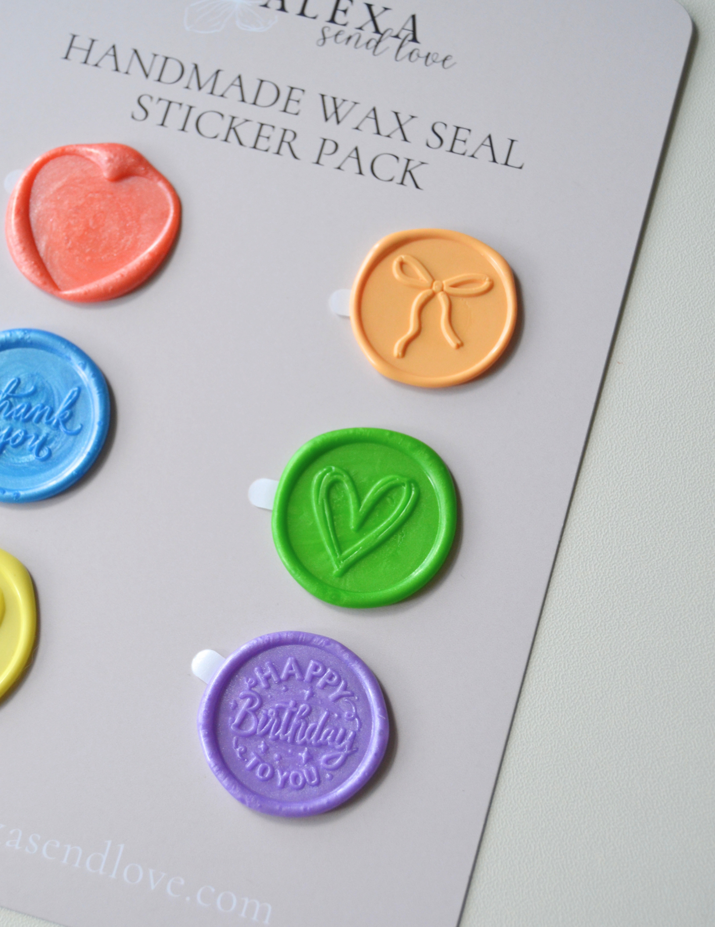 Wax Seal Sticker Pack