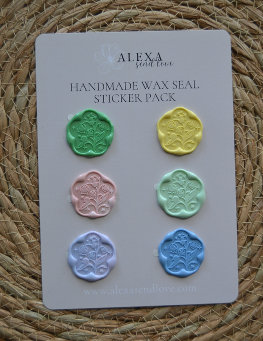 Wax Seal Sticker Pack