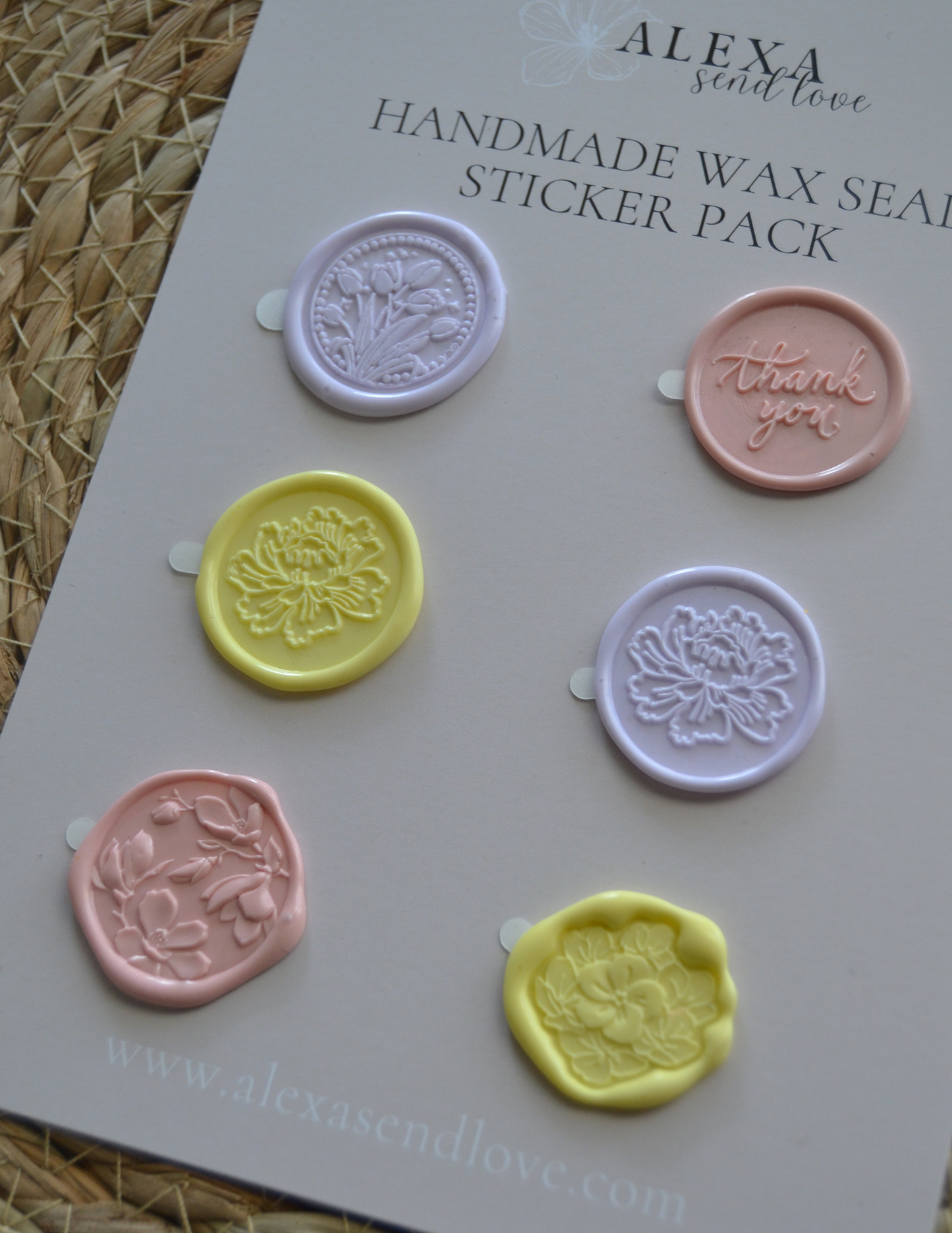 Wax Seal Sticker Pack