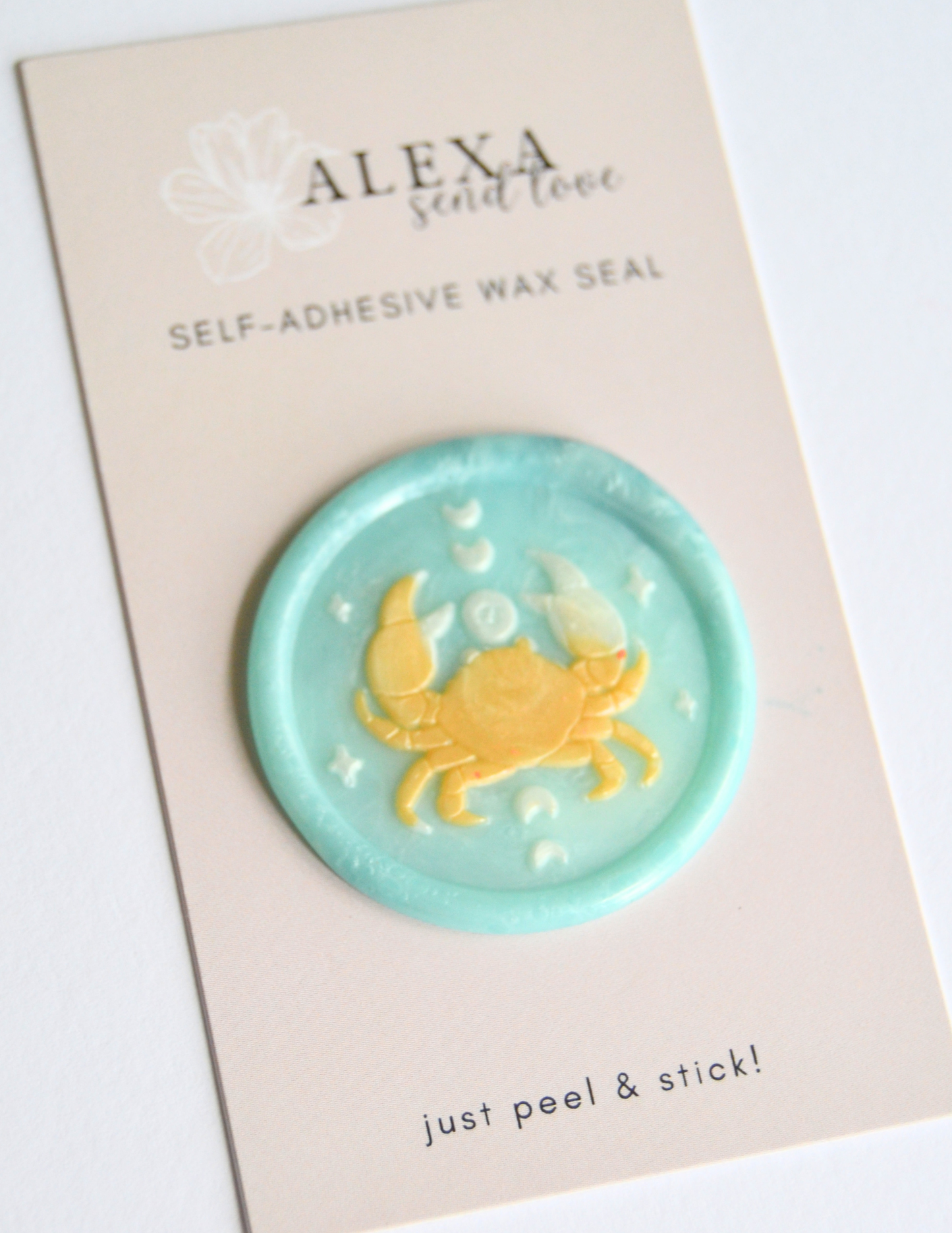 Cancer Zodiac Sign Wax Seal