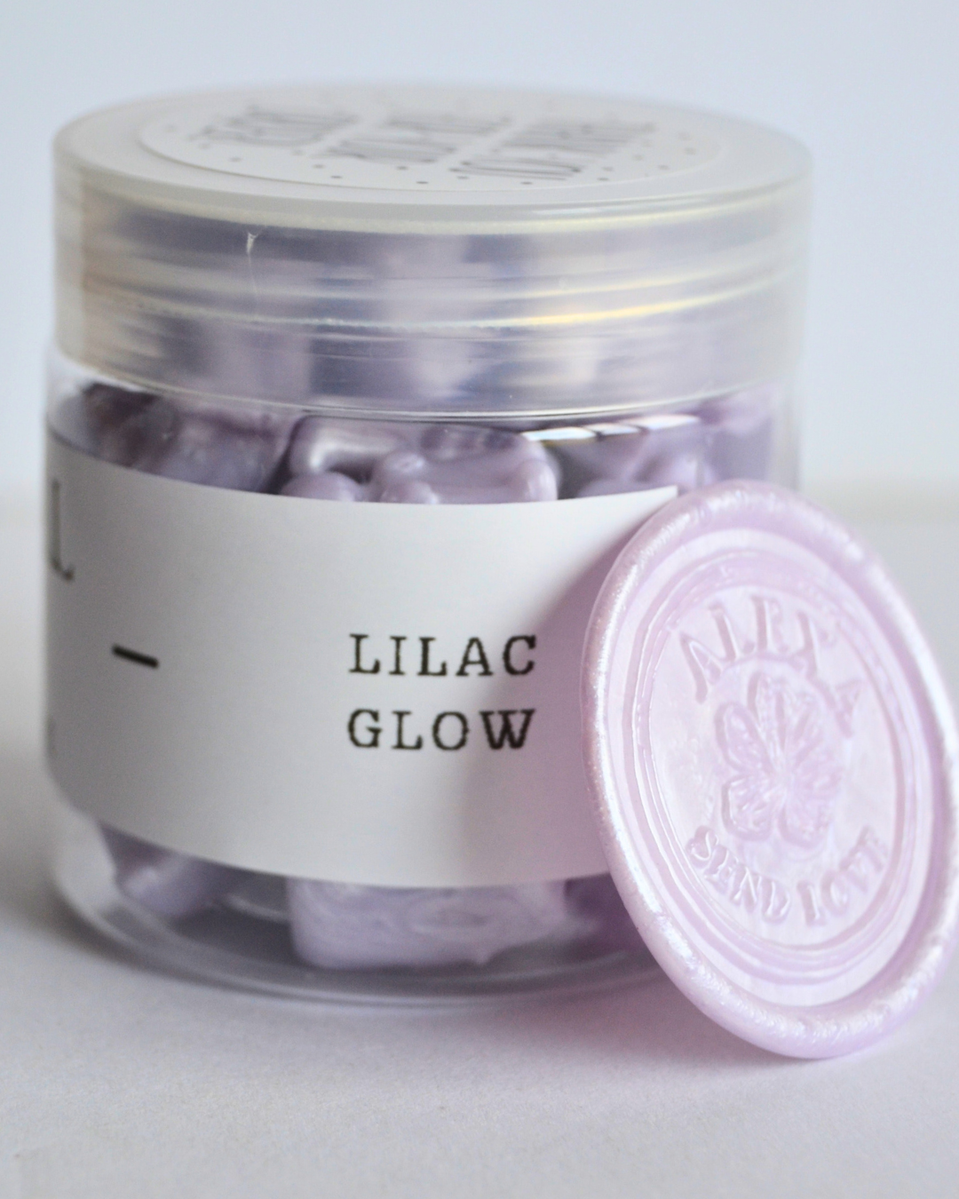 Lilac Glow Wax Sealing Beads